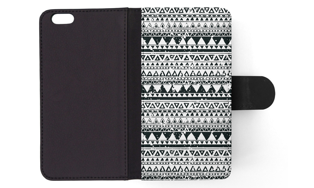 FLIP CASE FOR APPLE IPHONE|AZTEC TRIBAL PATTERN 8 - Foto 152 di 193