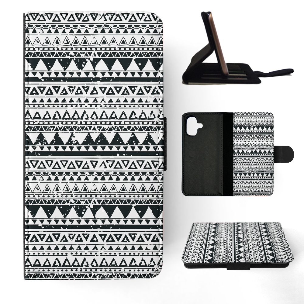 FLIP CASE FOR APPLE IPHONE|AZTEC TRIBAL PATTERN 8 - Foto 21 di 193