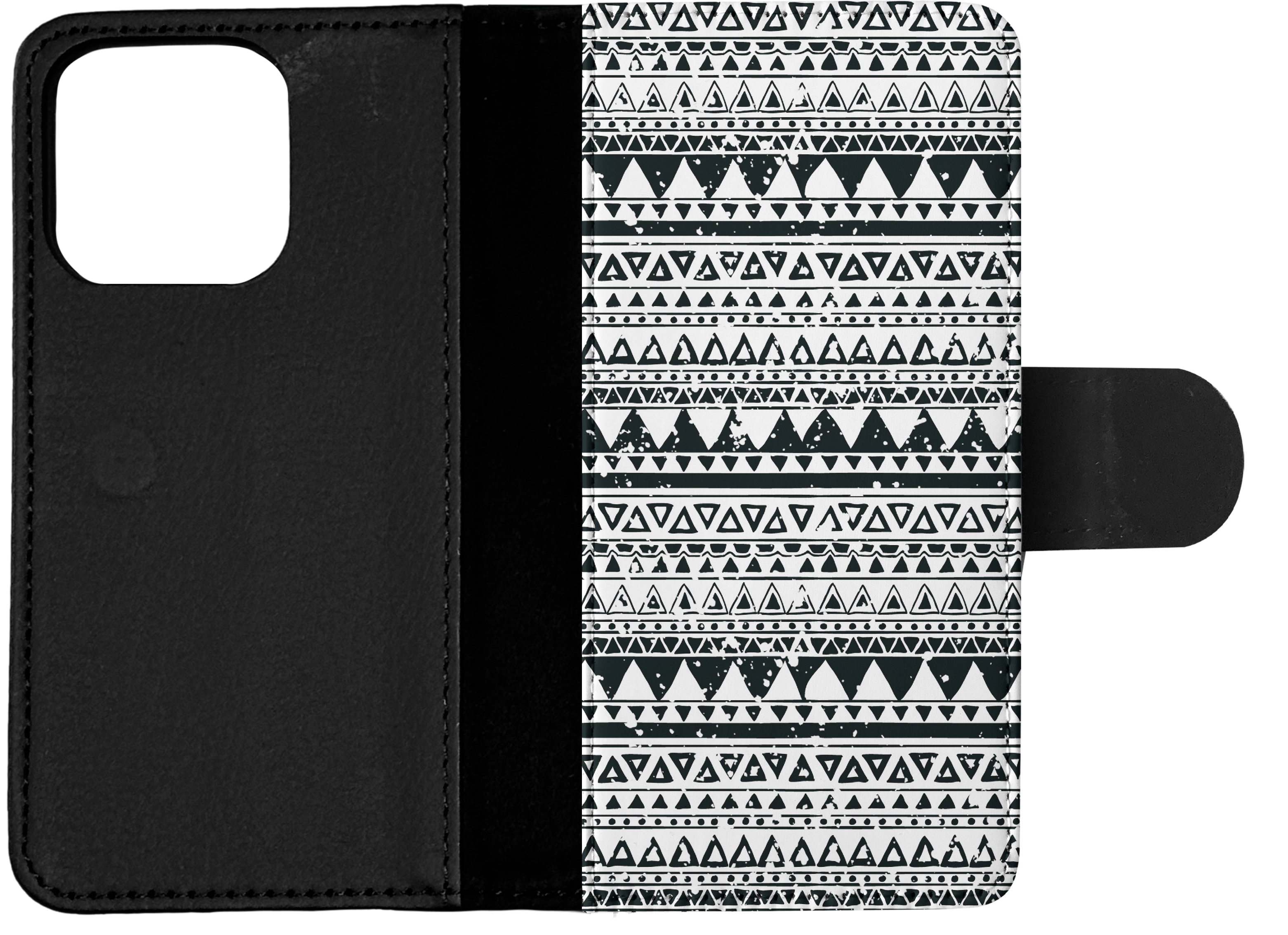 FLIP CASE FOR APPLE IPHONE|AZTEC TRIBAL PATTERN 8 - Foto 14 di 193
