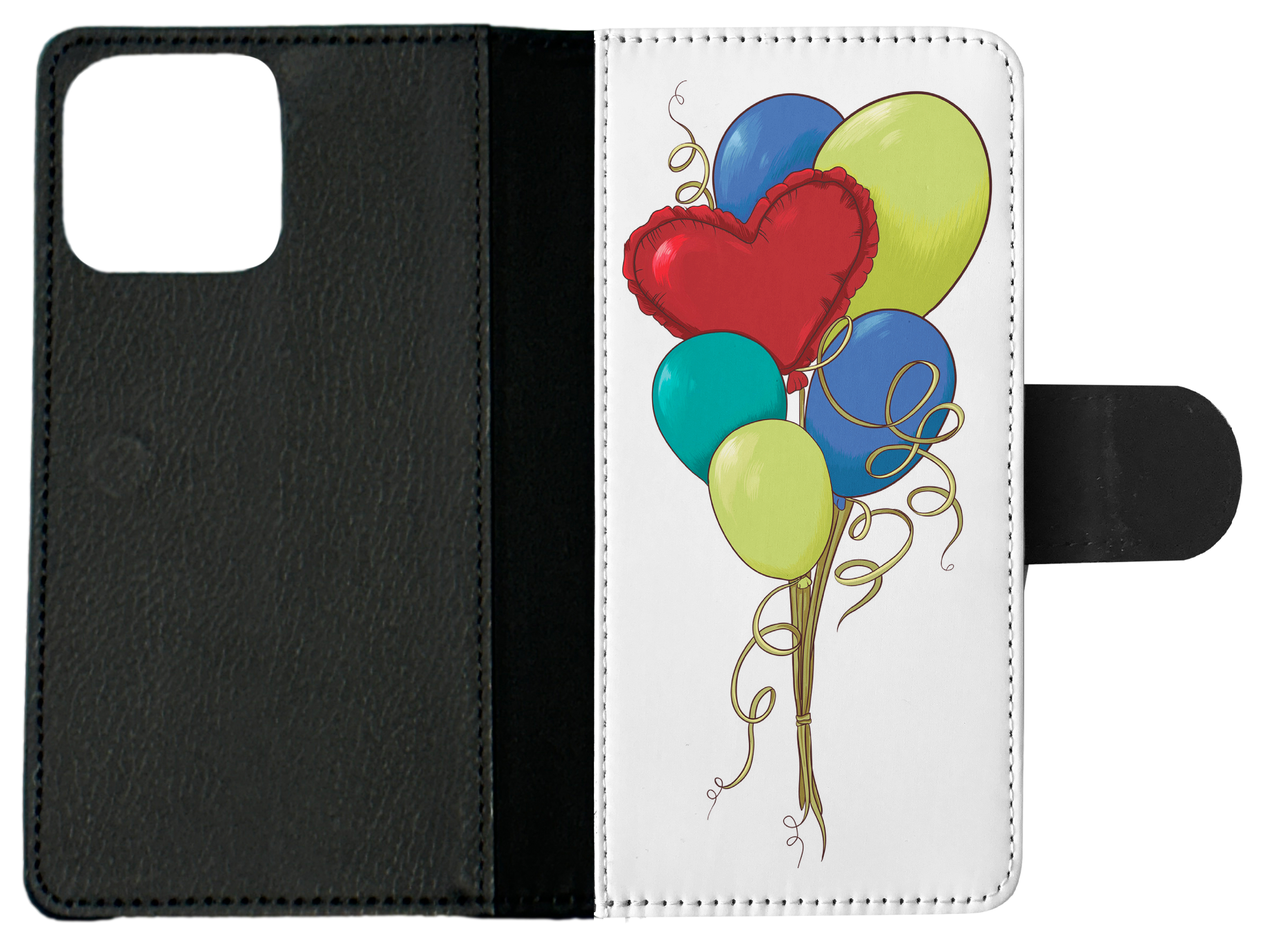 FLIP CASE FOR APPLE IPHONE|BALLOONS 1 - Foto 9 di 193