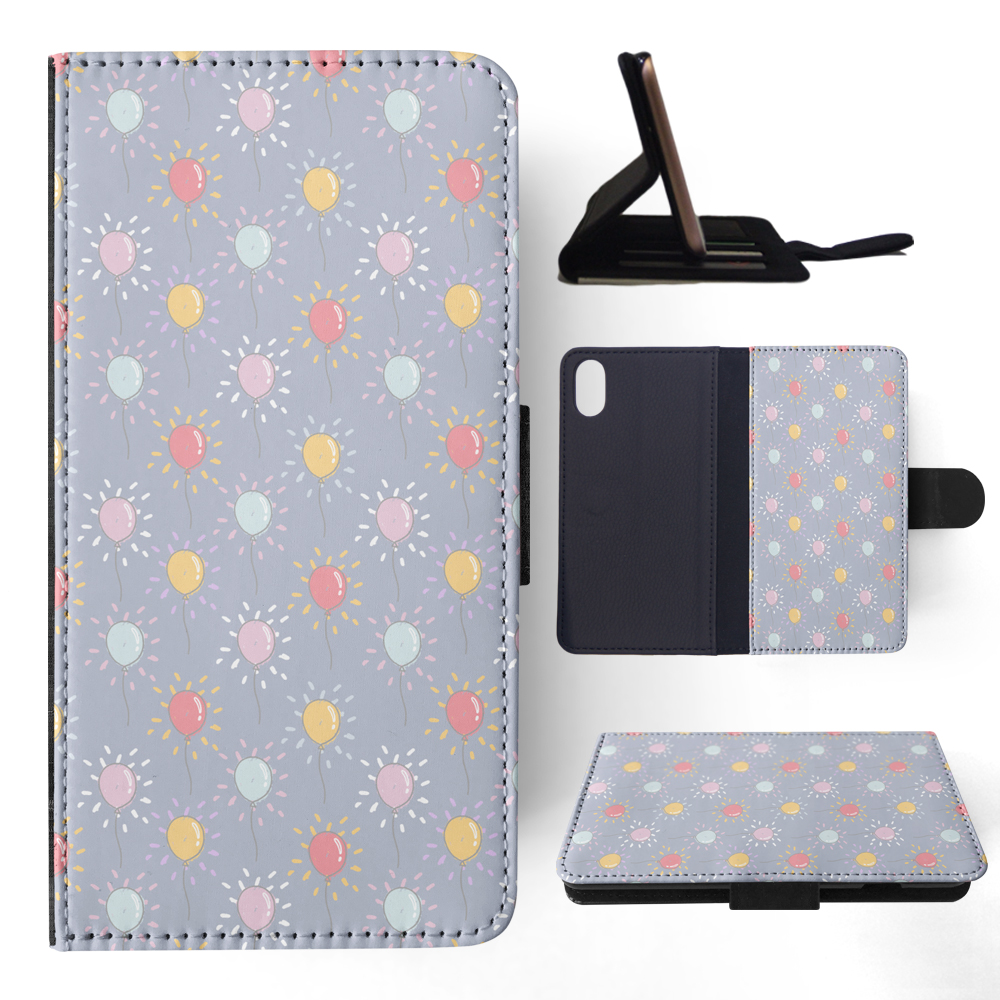 FLIP CASE FOR APPLE IPHONE|BALLOONS PATTERN - Picture 114 of 193