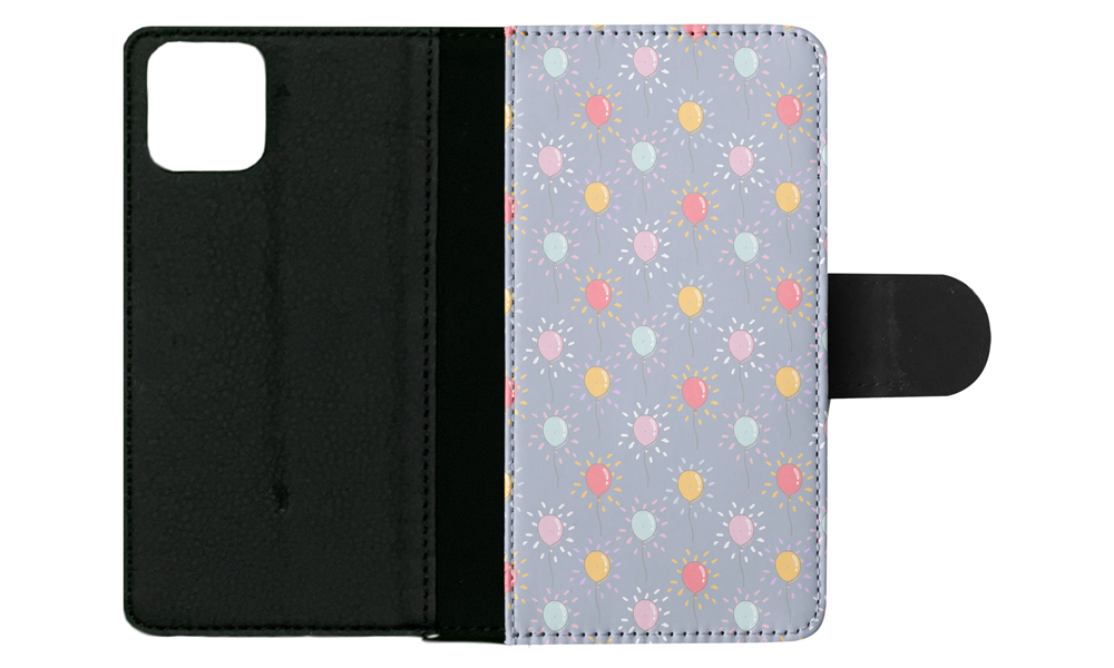 FLIP CASE FOR APPLE IPHONE|BALLOONS PATTERN - Picture 102 of 193