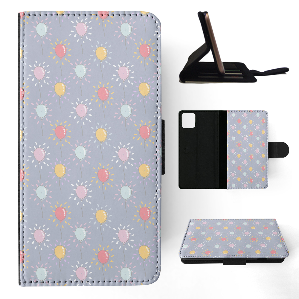 FLIP CASE FOR APPLE IPHONE|BALLOONS PATTERN - Picture 94 of 193