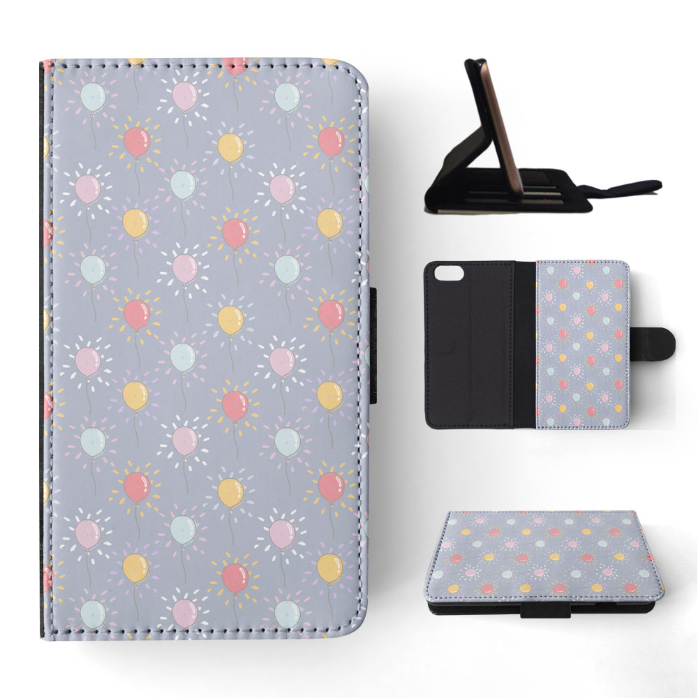 FLIP CASE FOR APPLE IPHONE|BALLOONS PATTERN - Picture 169 of 193