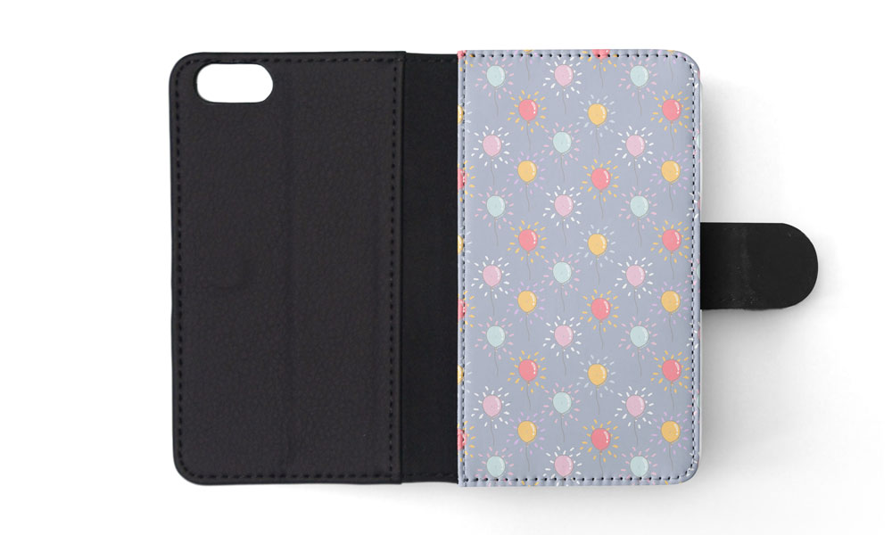 FLIP CASE FOR APPLE IPHONE|BALLOONS PATTERN - Picture 172 of 193