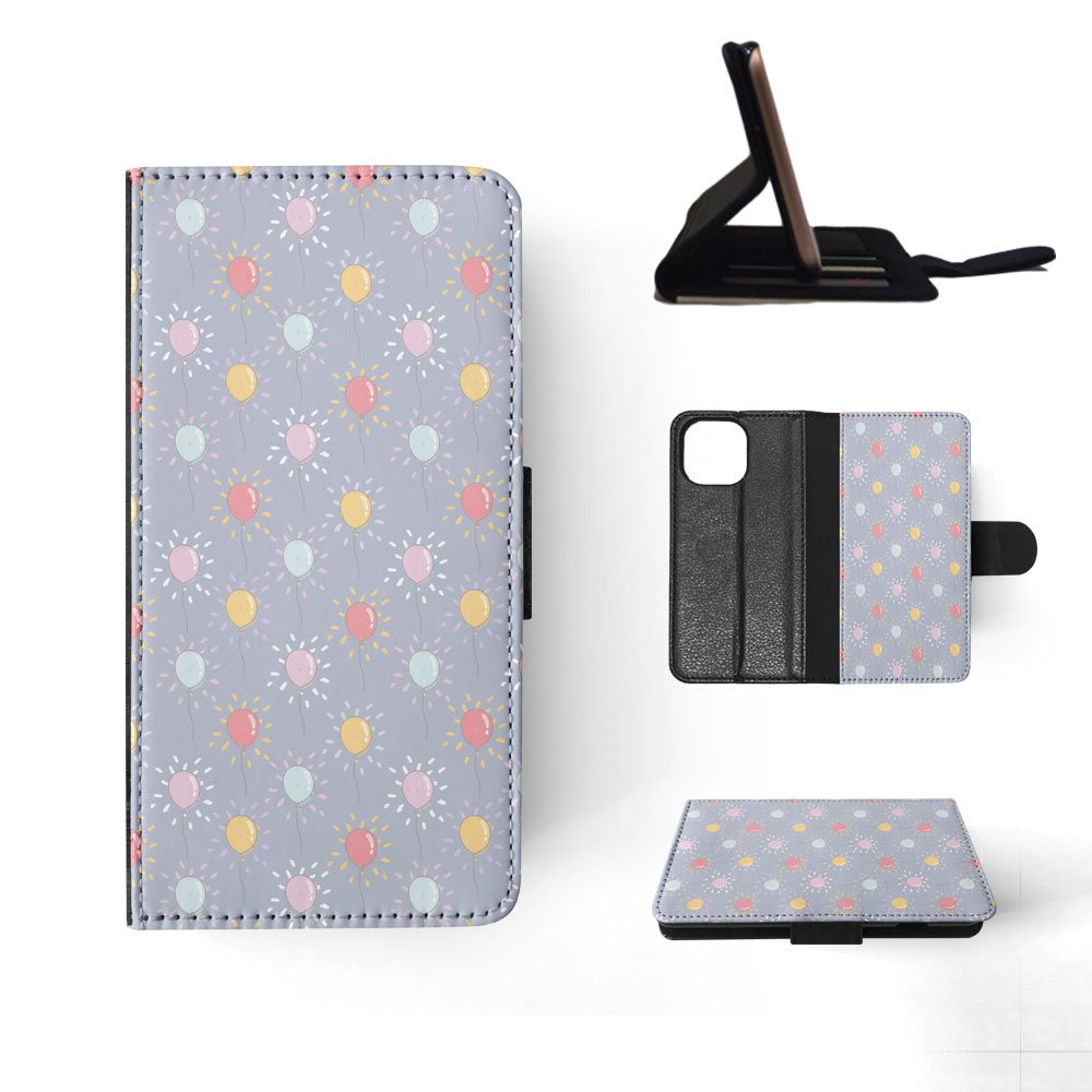 FLIP CASE FOR APPLE IPHONE|BALLOONS PATTERN - Picture 81 of 193