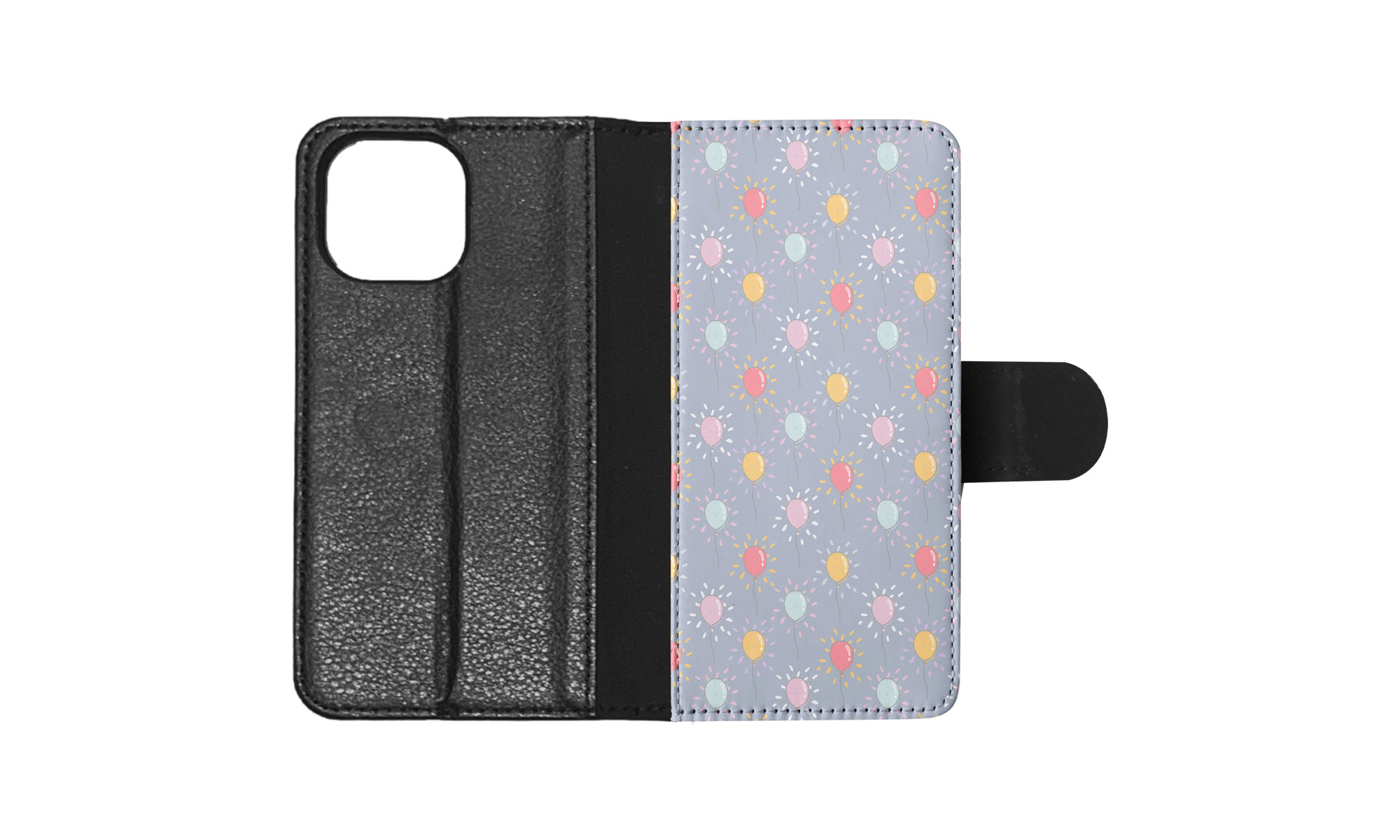 FLIP CASE FOR APPLE IPHONE|BALLOONS PATTERN - Picture 84 of 193
