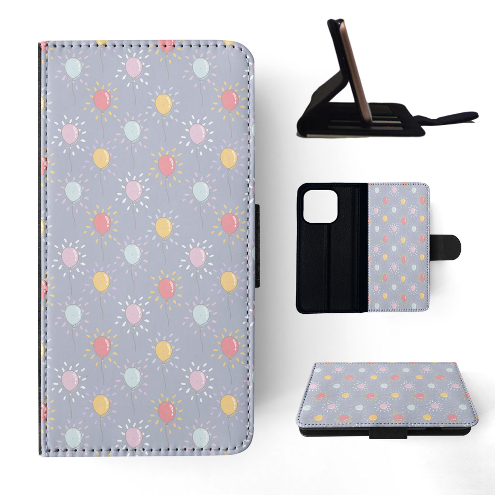 FLIP CASE FOR APPLE IPHONE|BALLOONS PATTERN - Picture 71 of 193