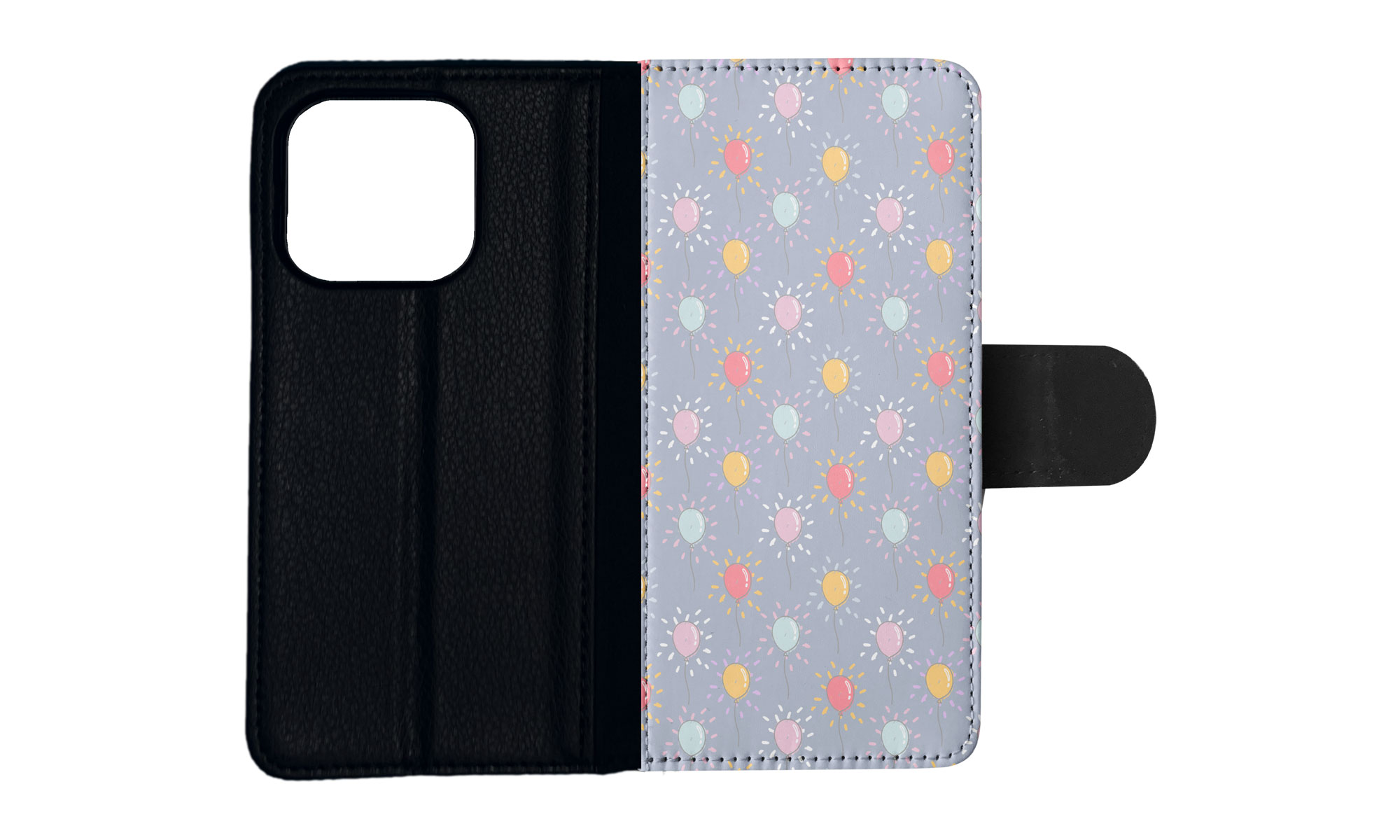 FLIP CASE FOR APPLE IPHONE|BALLOONS PATTERN - Picture 74 of 193