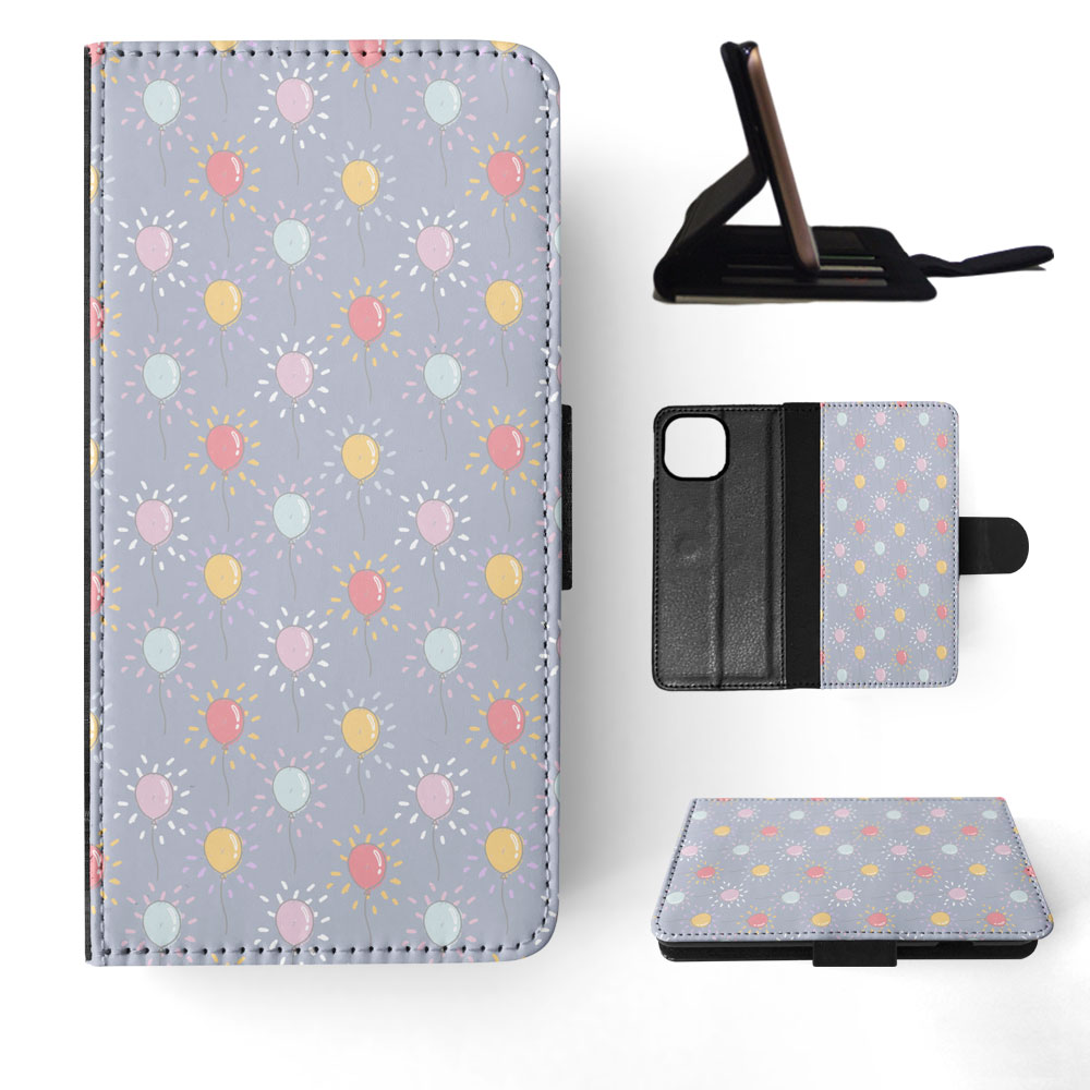 FLIP CASE FOR APPLE IPHONE|BALLOONS PATTERN - Picture 61 of 193