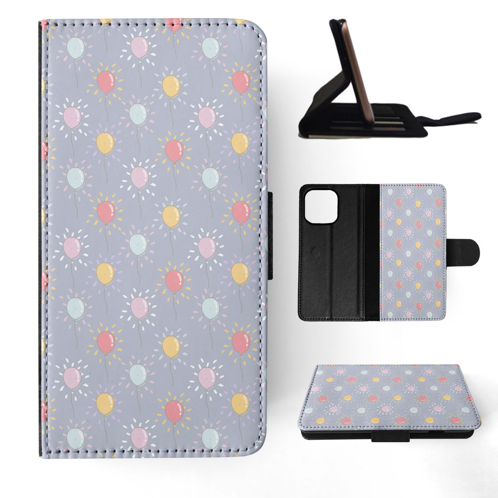 FLIP CASE FOR APPLE IPHONE|BALLOONS PATTERN - Picture 46 of 193