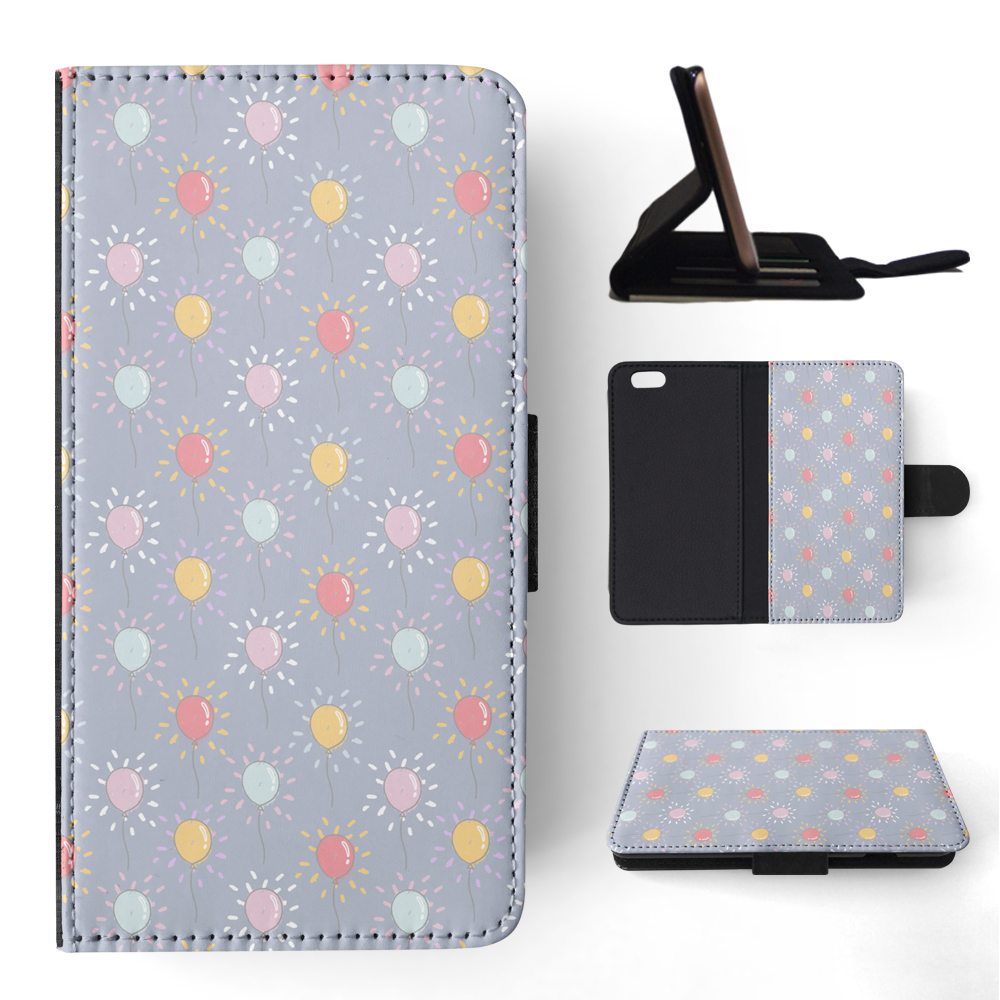 FLIP CASE FOR APPLE IPHONE|BALLOONS PATTERN - Picture 159 of 193