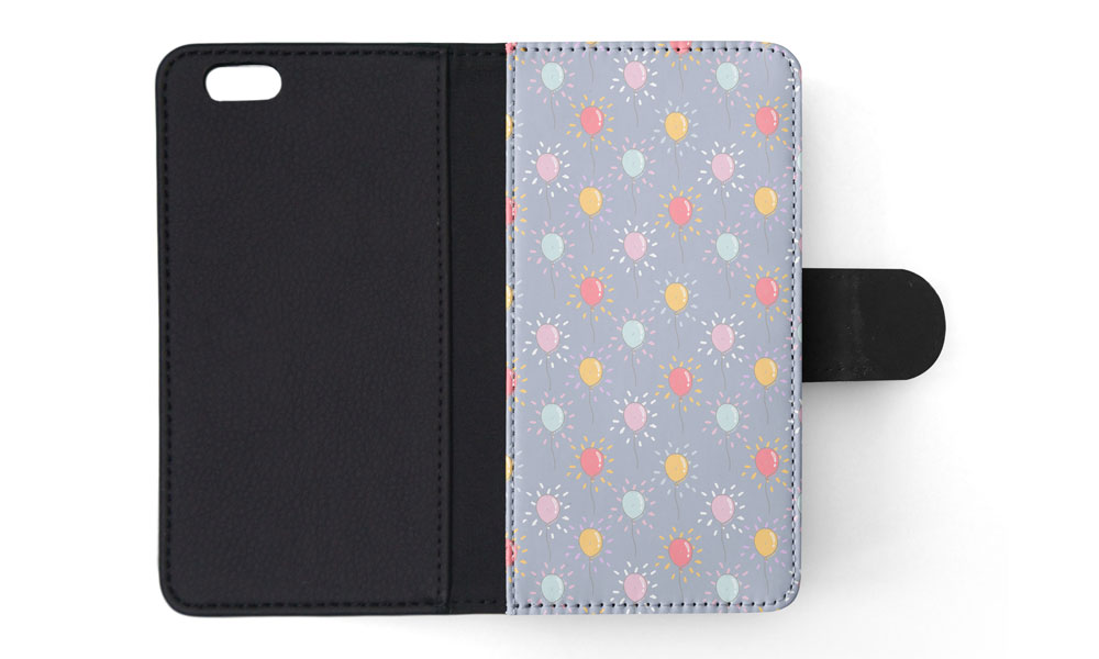 FLIP CASE FOR APPLE IPHONE|BALLOONS PATTERN - Picture 162 of 193