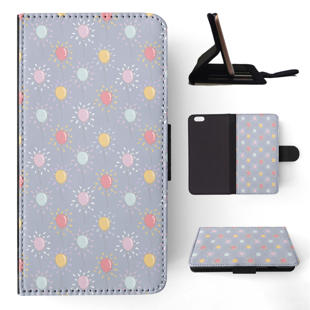 FLIP CASE FOR APPLE IPHONE|BALLOONS PATTERN - Picture 149 of 193