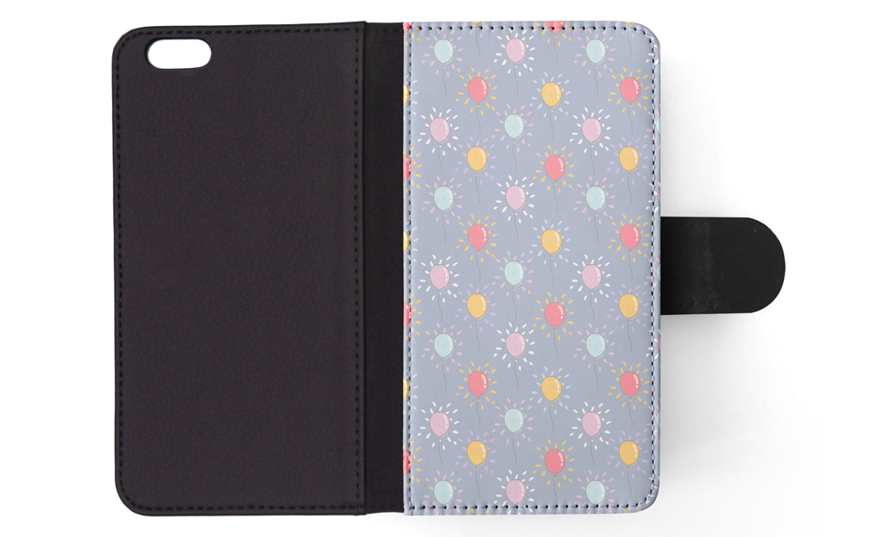 FLIP CASE FOR APPLE IPHONE|BALLOONS PATTERN - Picture 152 of 193