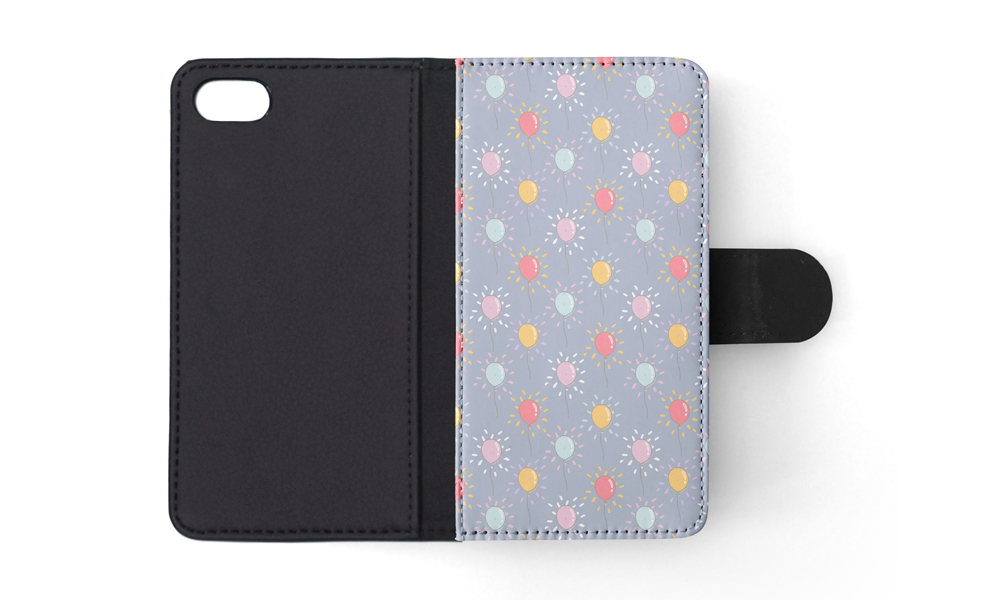 FLIP CASE FOR APPLE IPHONE|BALLOONS PATTERN - Picture 137 of 193