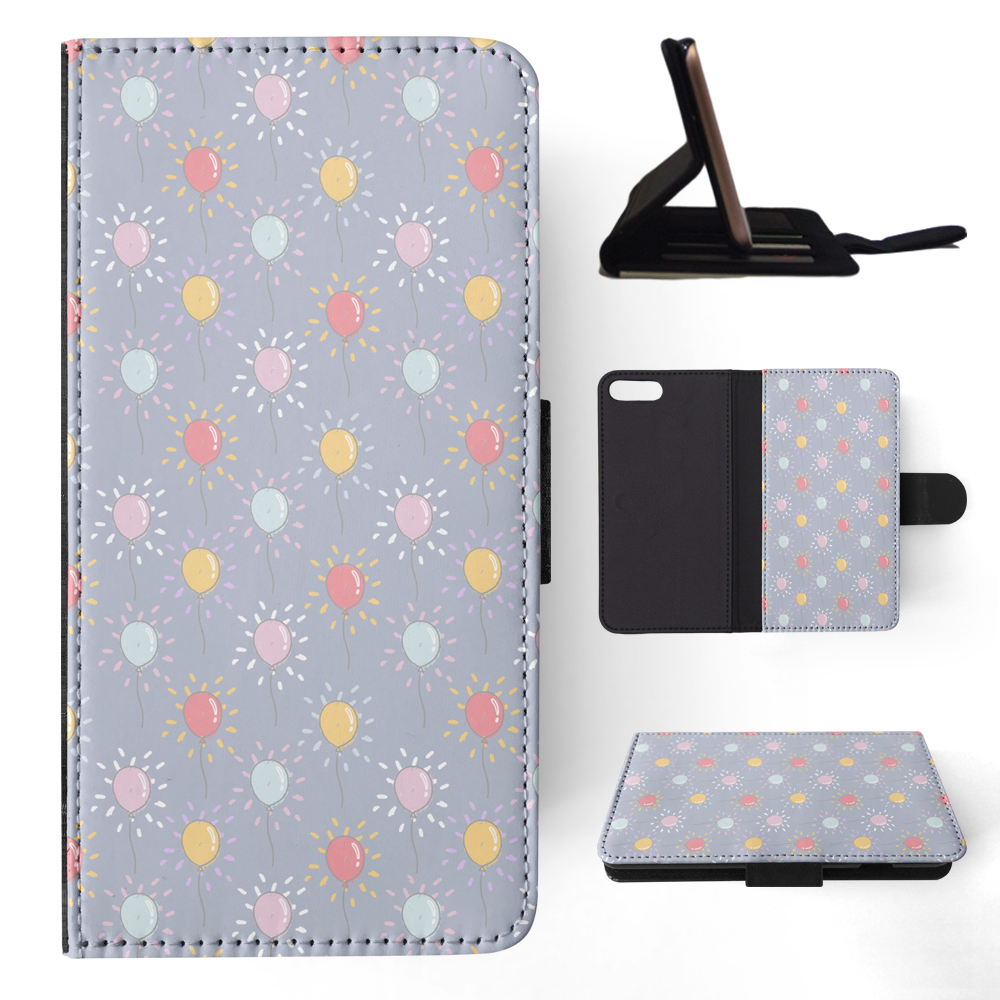 FLIP CASE FOR APPLE IPHONE|BALLOONS PATTERN - Picture 129 of 193