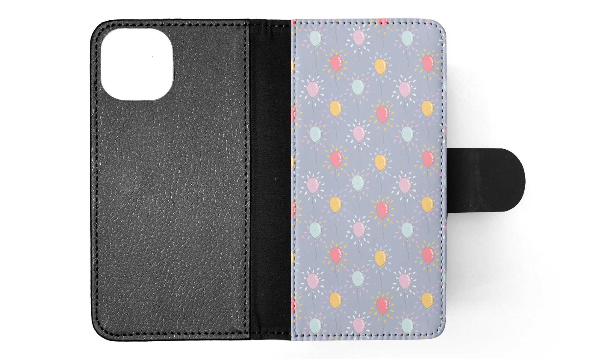 FLIP CASE FOR APPLE IPHONE|BALLOONS PATTERN - Picture 44 of 193