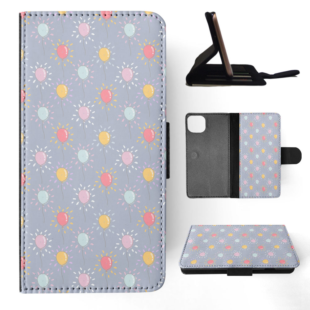 FLIP CASE FOR APPLE IPHONE|BALLOONS PATTERN - Picture 36 of 193
