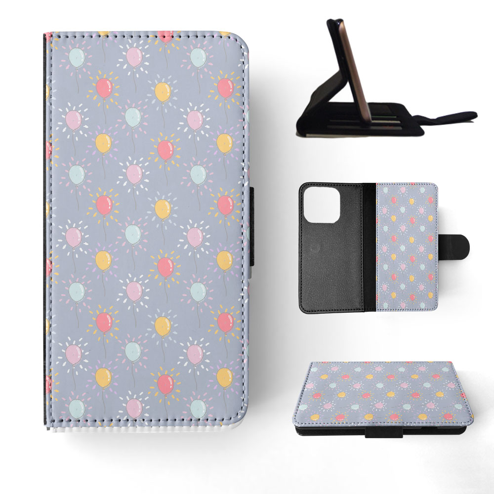 FLIP CASE FOR APPLE IPHONE|BALLOONS PATTERN - Picture 31 of 193