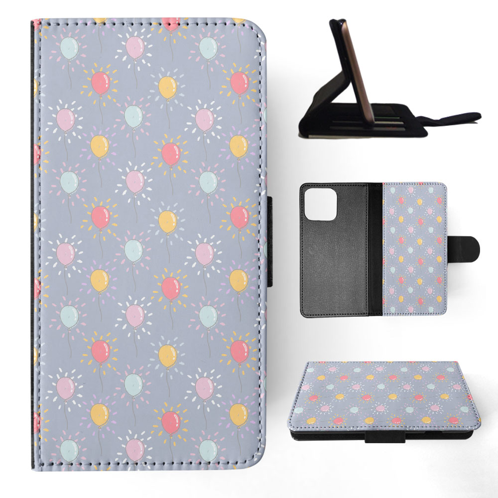 FLIP CASE FOR APPLE IPHONE|BALLOONS PATTERN - Picture 26 of 193