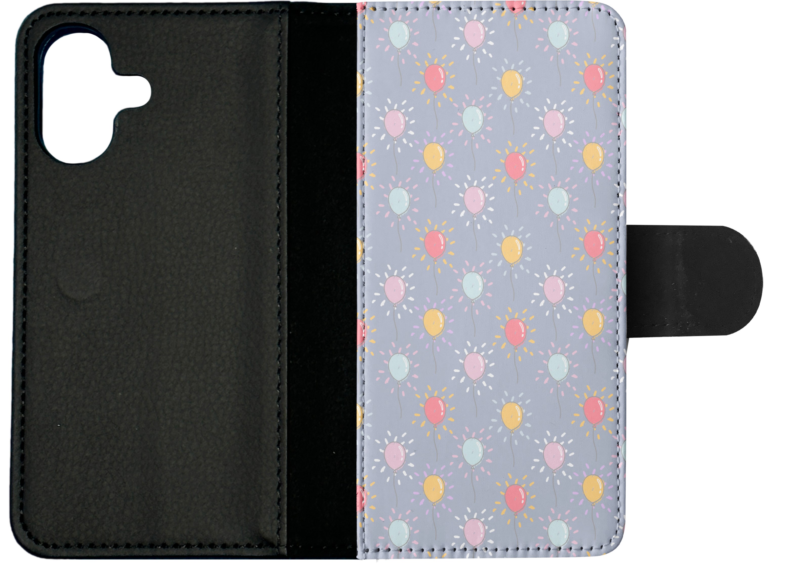 FLIP CASE FOR APPLE IPHONE|BALLOONS PATTERN - Picture 24 of 193