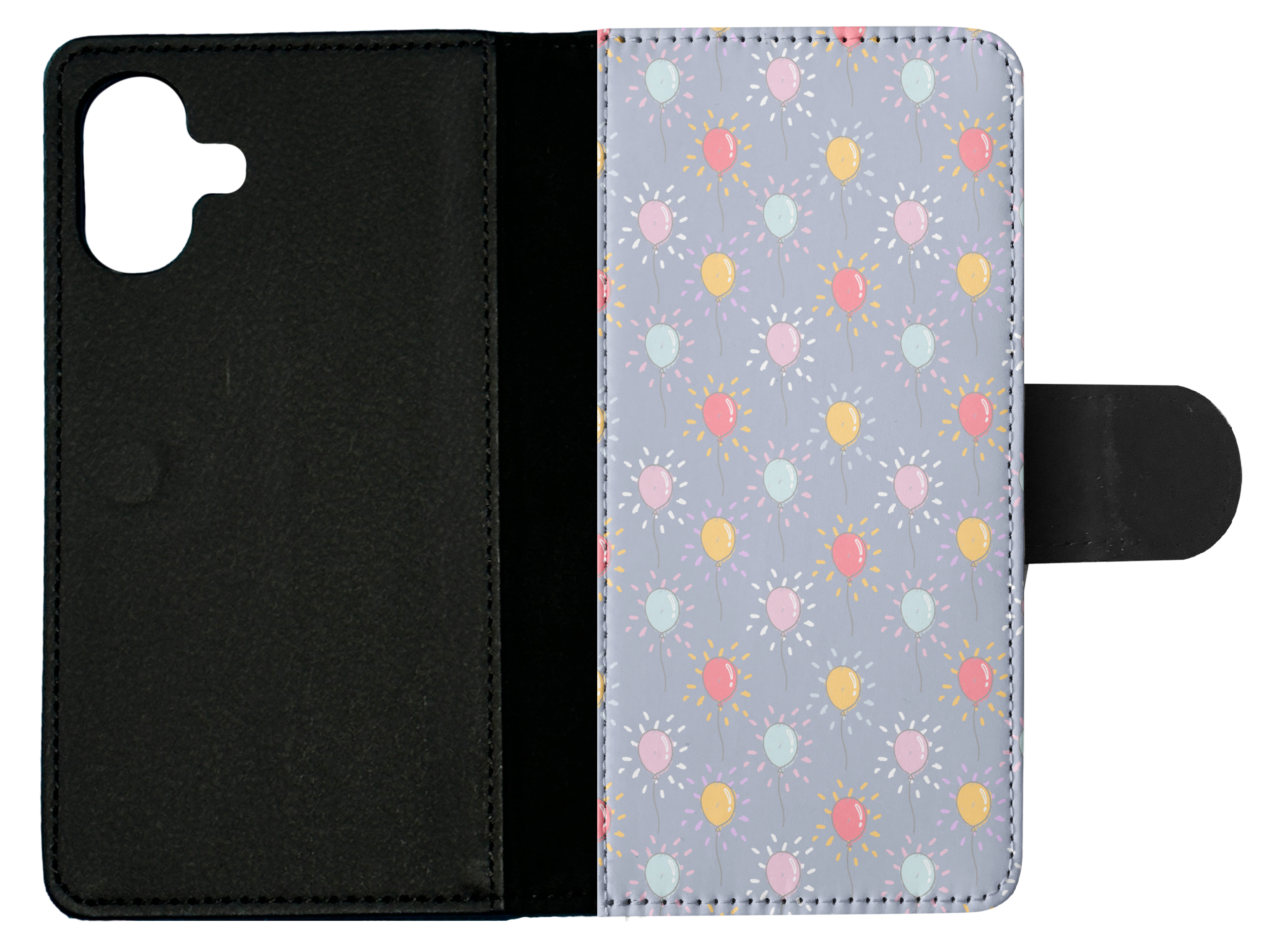 FLIP CASE FOR APPLE IPHONE|BALLOONS PATTERN - Picture 19 of 193