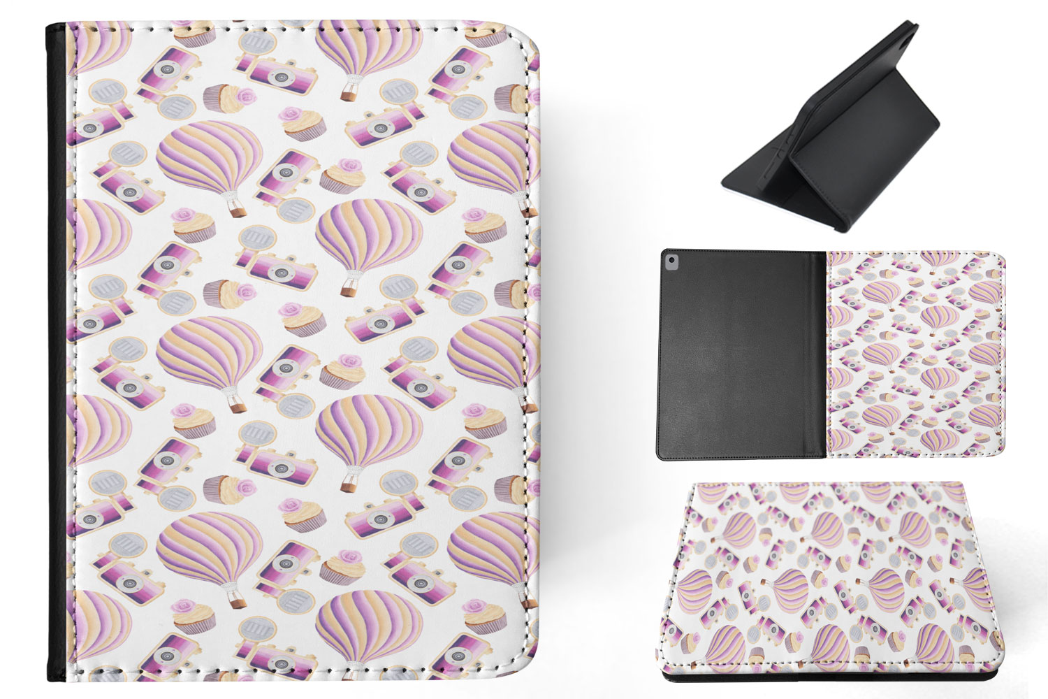 FUNDA FUNDA PARA IPAD DE APPLE|PATRÓN GLOBO Y DULCES - Imagen 21 de 55