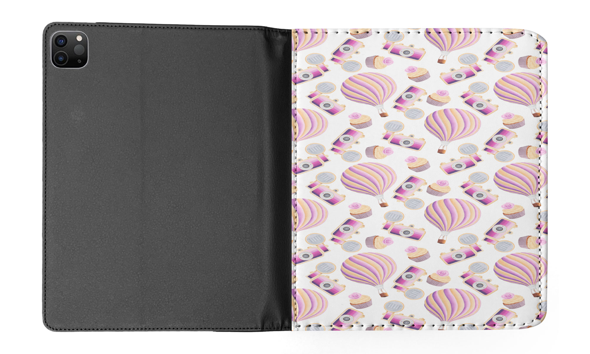 FUNDA FUNDA PARA IPAD DE APPLE|PATRÓN GLOBO Y DULCES - Imagen 39 de 55