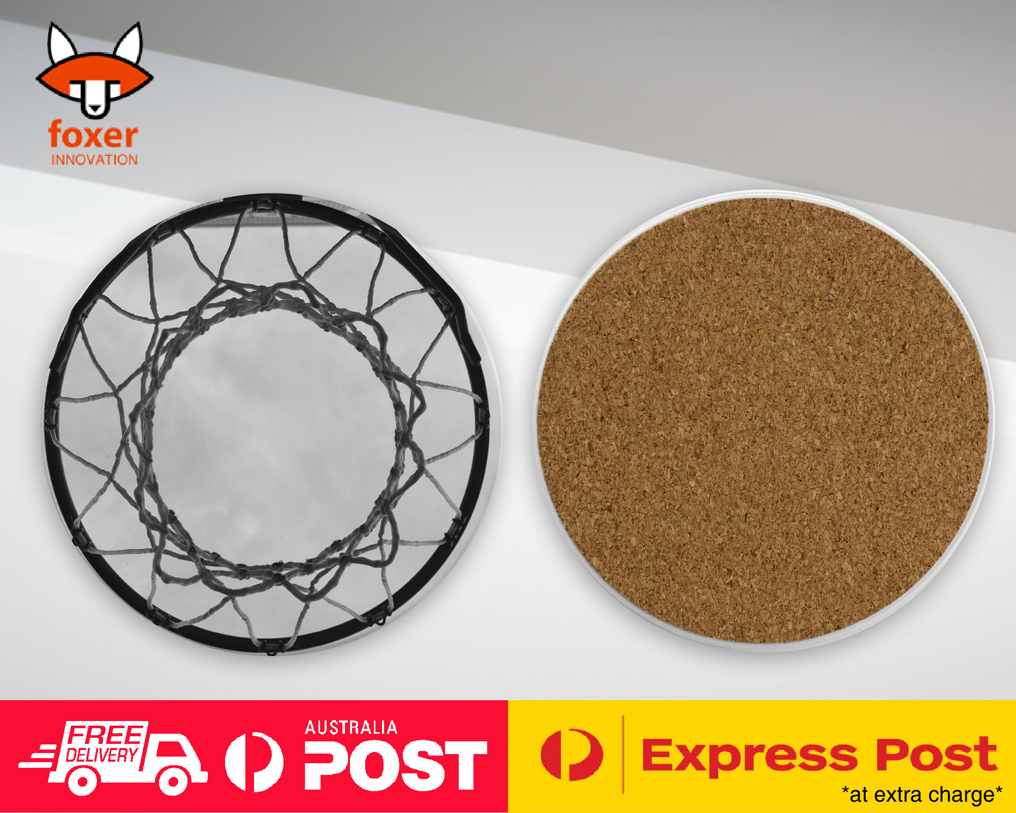 COASTER COFFEE DRINKING MAT|BASKETBALL RING 2