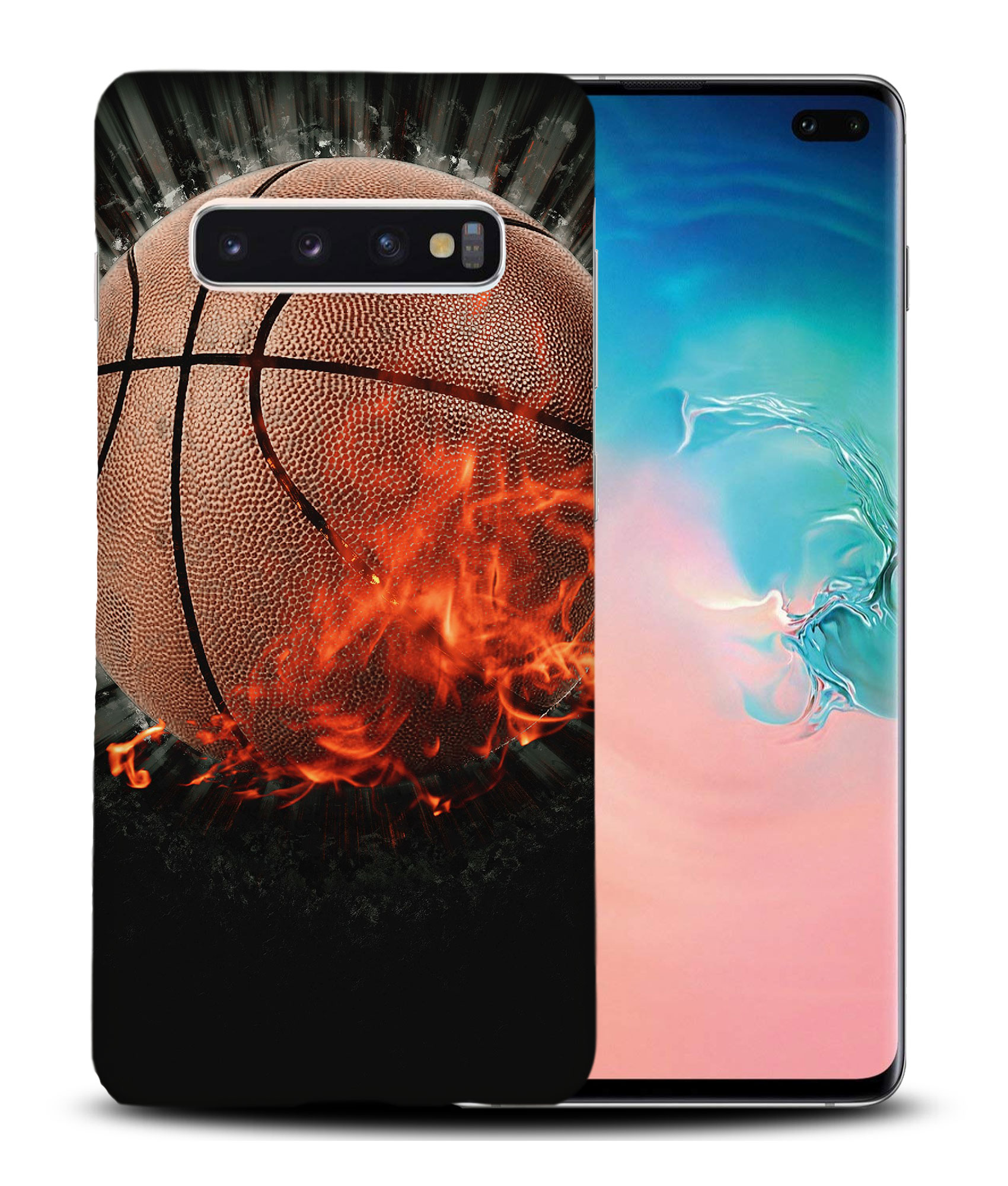 CASE COVER FOR SAMSUNG GALAXY|BASKETBALL ON FIRE - Picture 19 of 25