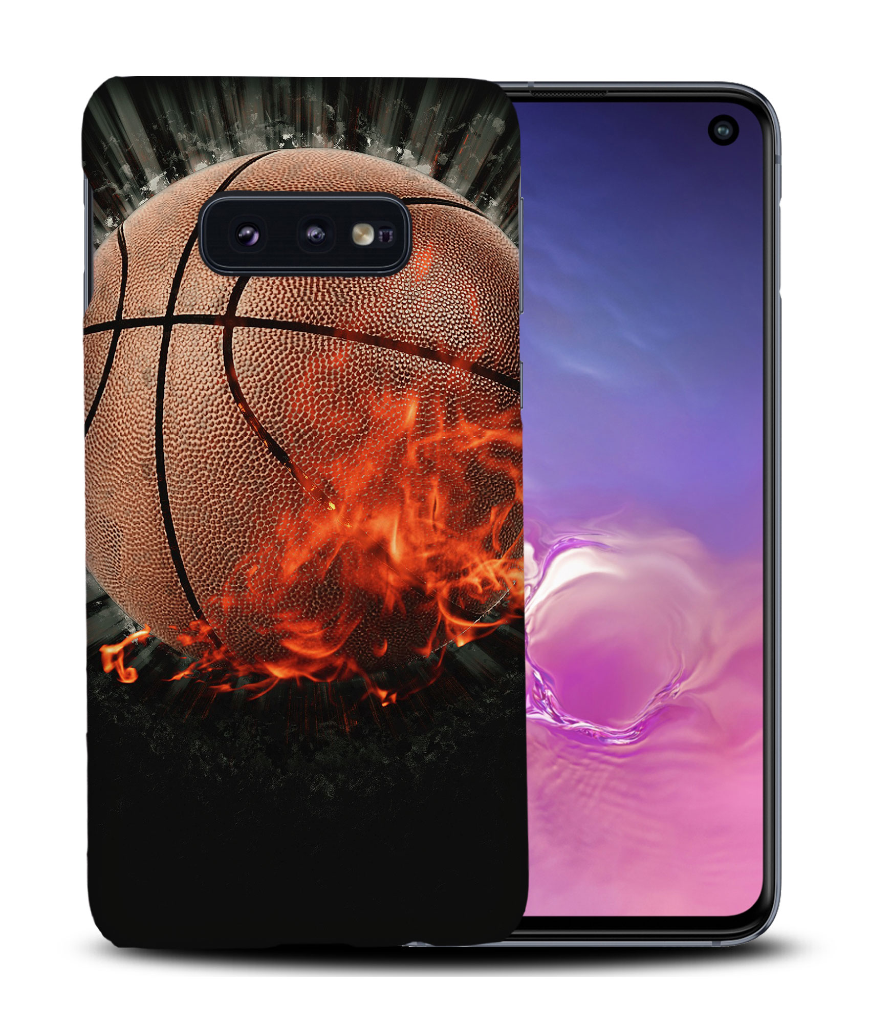 CASE COVER FOR SAMSUNG GALAXY|BASKETBALL ON FIRE - Picture 18 of 25
