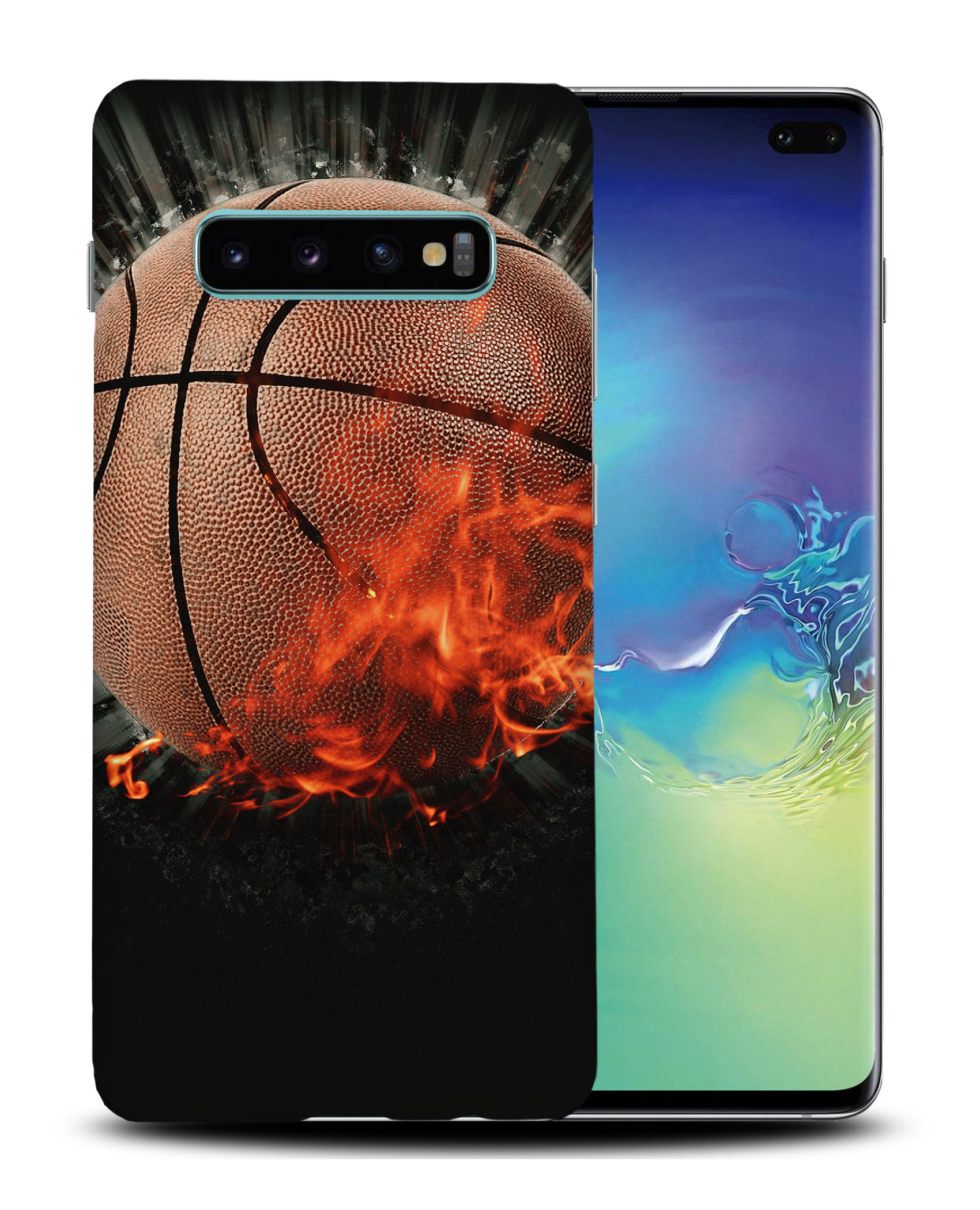 CASE COVER FOR SAMSUNG GALAXY|BASKETBALL ON FIRE - Picture 17 of 25