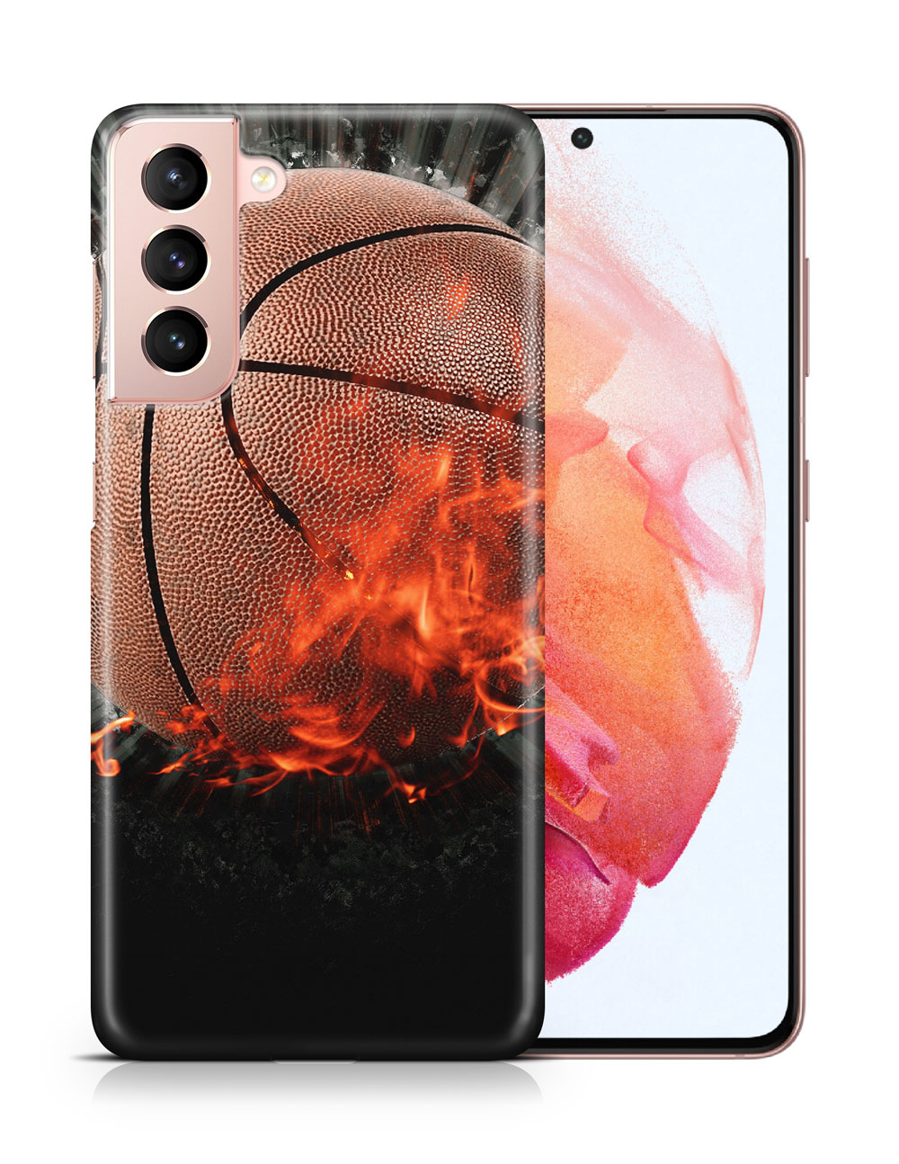 CASE COVER FOR SAMSUNG GALAXY|BASKETBALL ON FIRE - Picture 13 of 25