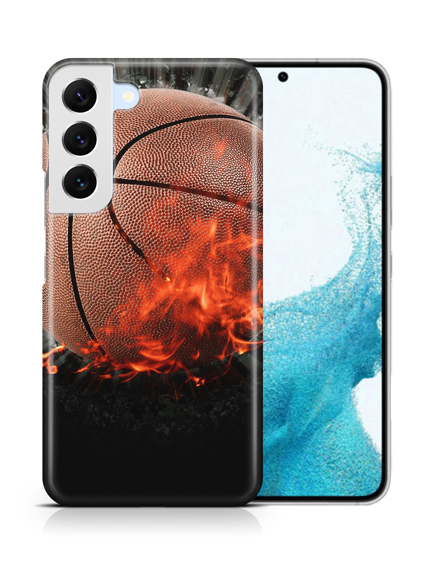 CASE COVER FOR SAMSUNG GALAXY|BASKETBALL ON FIRE - Picture 10 of 25