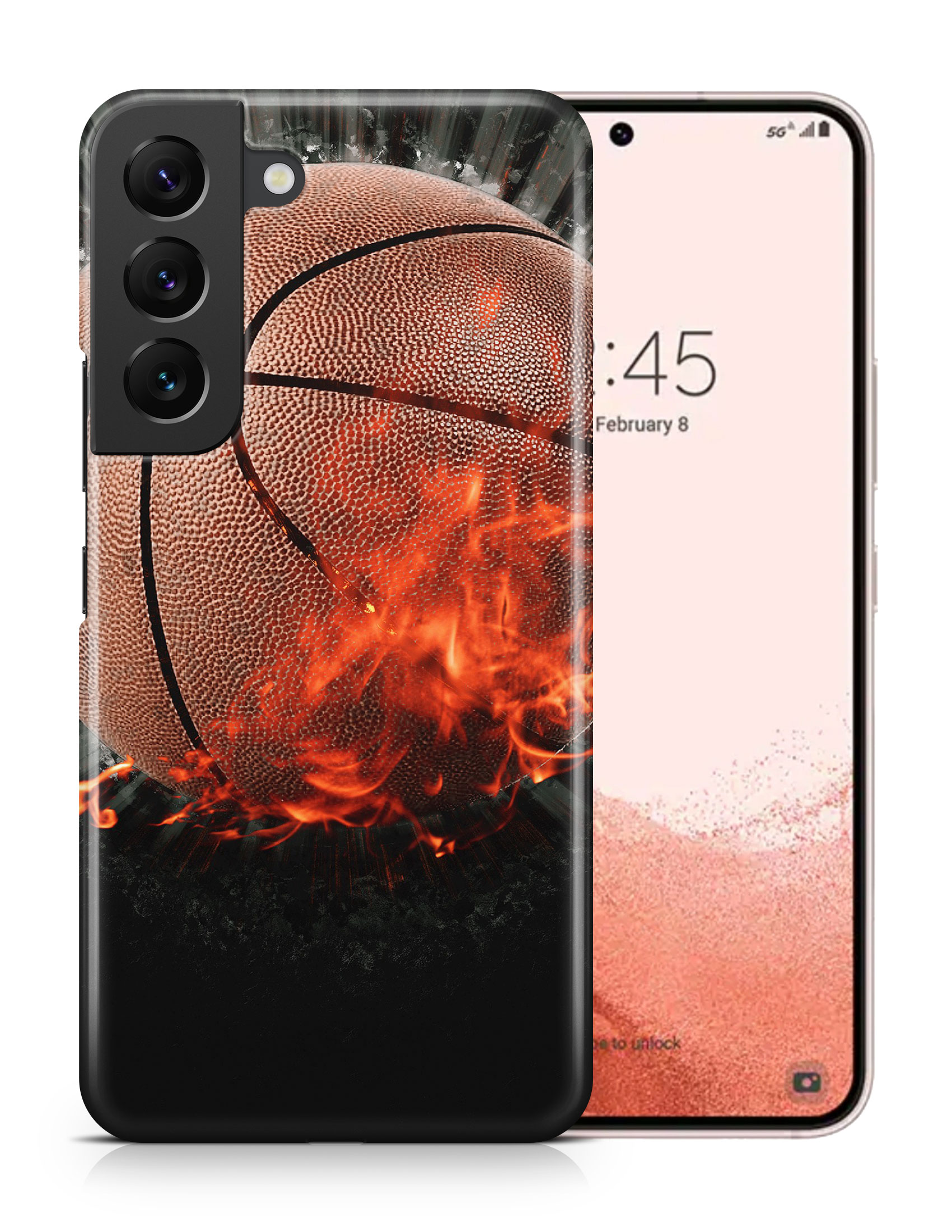 CASE COVER FOR SAMSUNG GALAXY|BASKETBALL ON FIRE - Picture 9 of 25