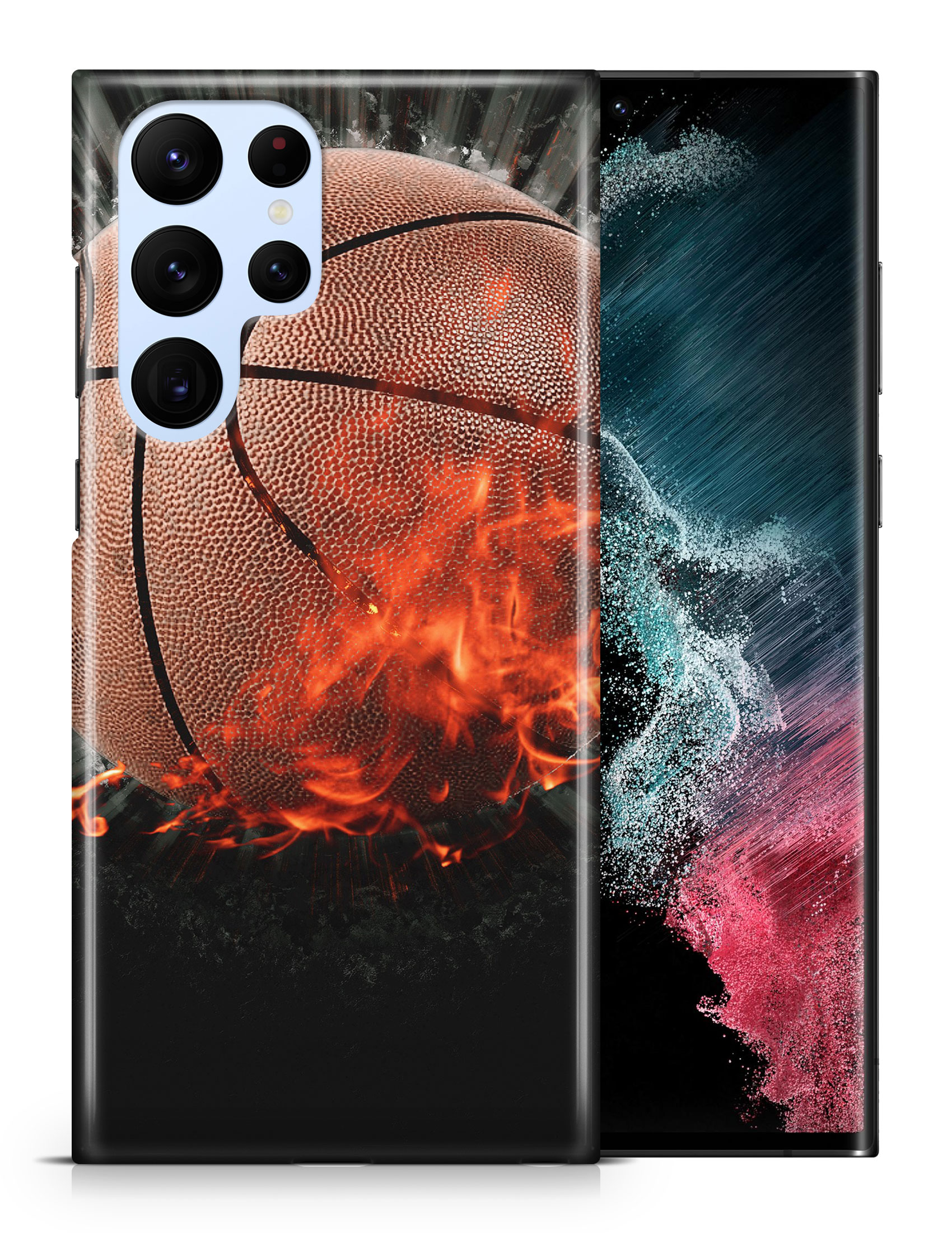 CASE COVER FOR SAMSUNG GALAXY|BASKETBALL ON FIRE - Picture 8 of 25