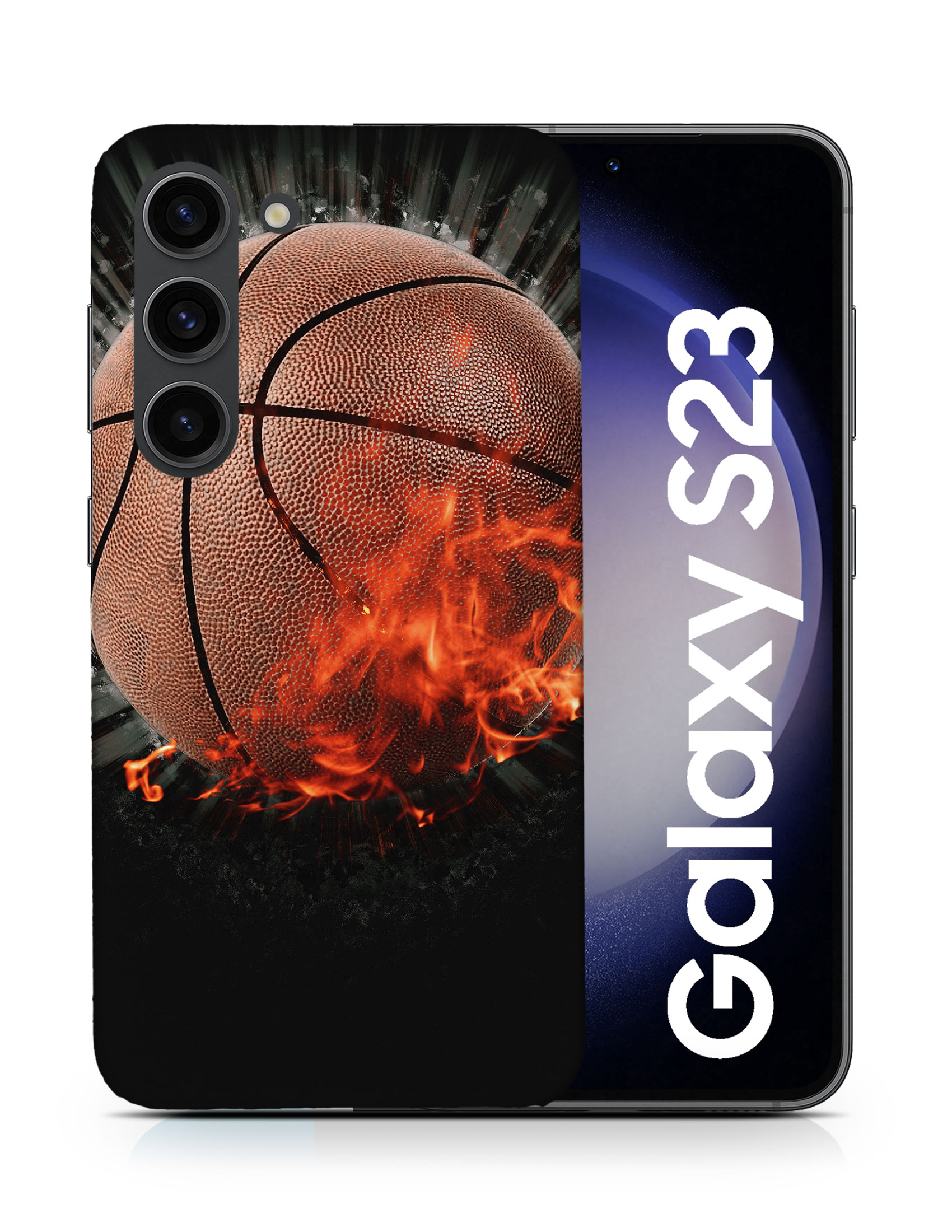 CASE COVER FOR SAMSUNG GALAXY|BASKETBALL ON FIRE - Picture 7 of 25