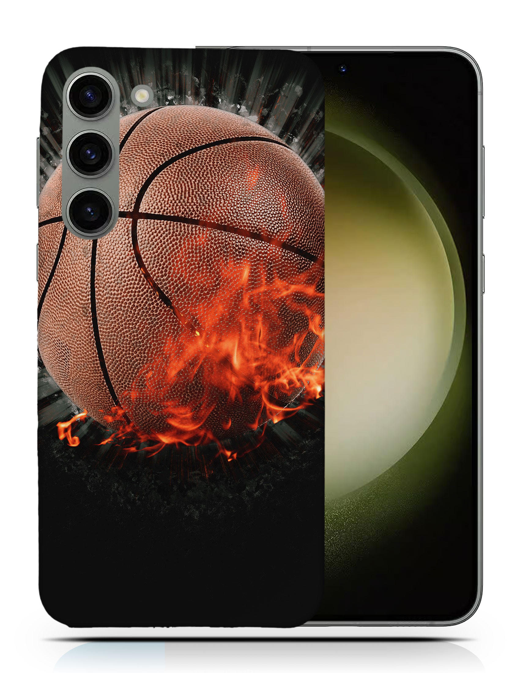CASE COVER FOR SAMSUNG GALAXY|BASKETBALL ON FIRE - Picture 6 of 25