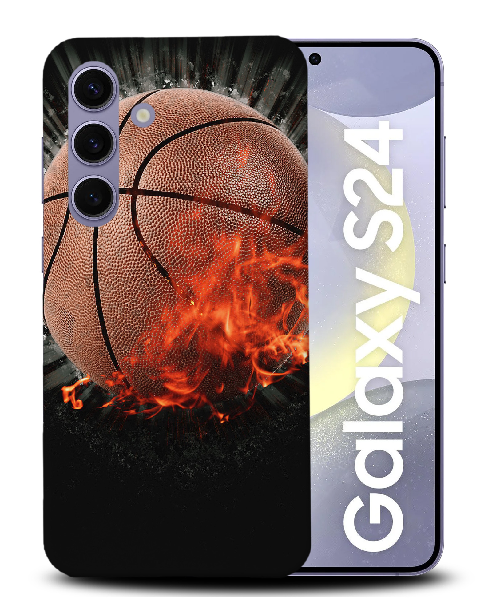 CASE COVER FOR SAMSUNG GALAXY|BASKETBALL ON FIRE - Picture 4 of 25