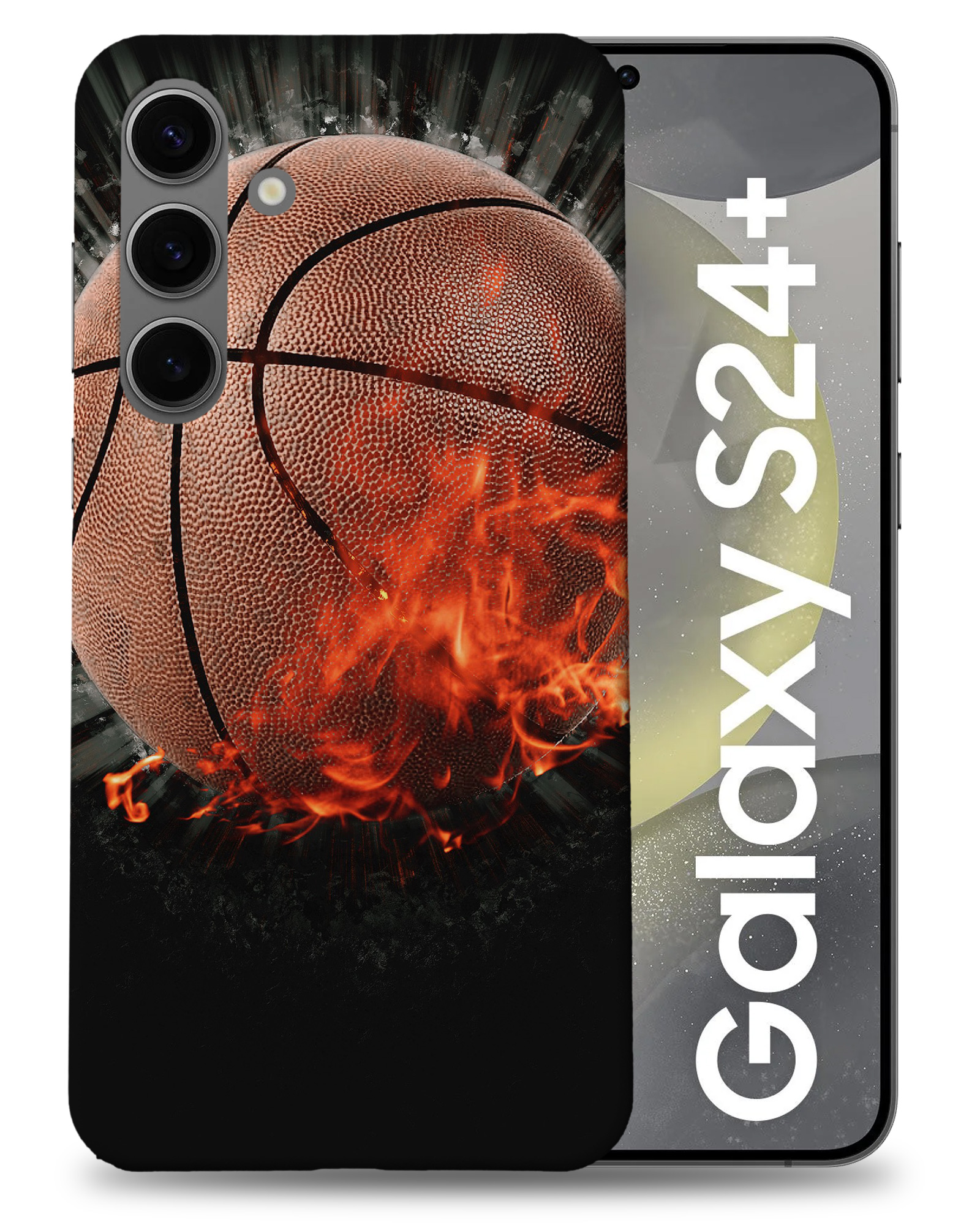 CASE COVER FOR SAMSUNG GALAXY|BASKETBALL ON FIRE - Picture 3 of 25