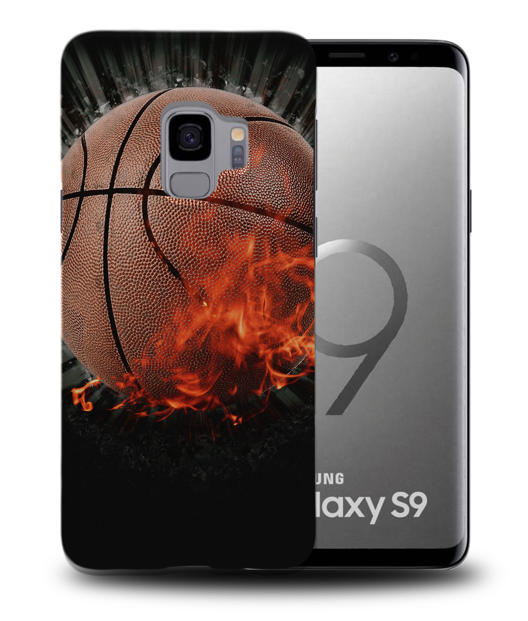 CASE COVER FOR SAMSUNG GALAXY|BASKETBALL ON FIRE - Picture 21 of 25