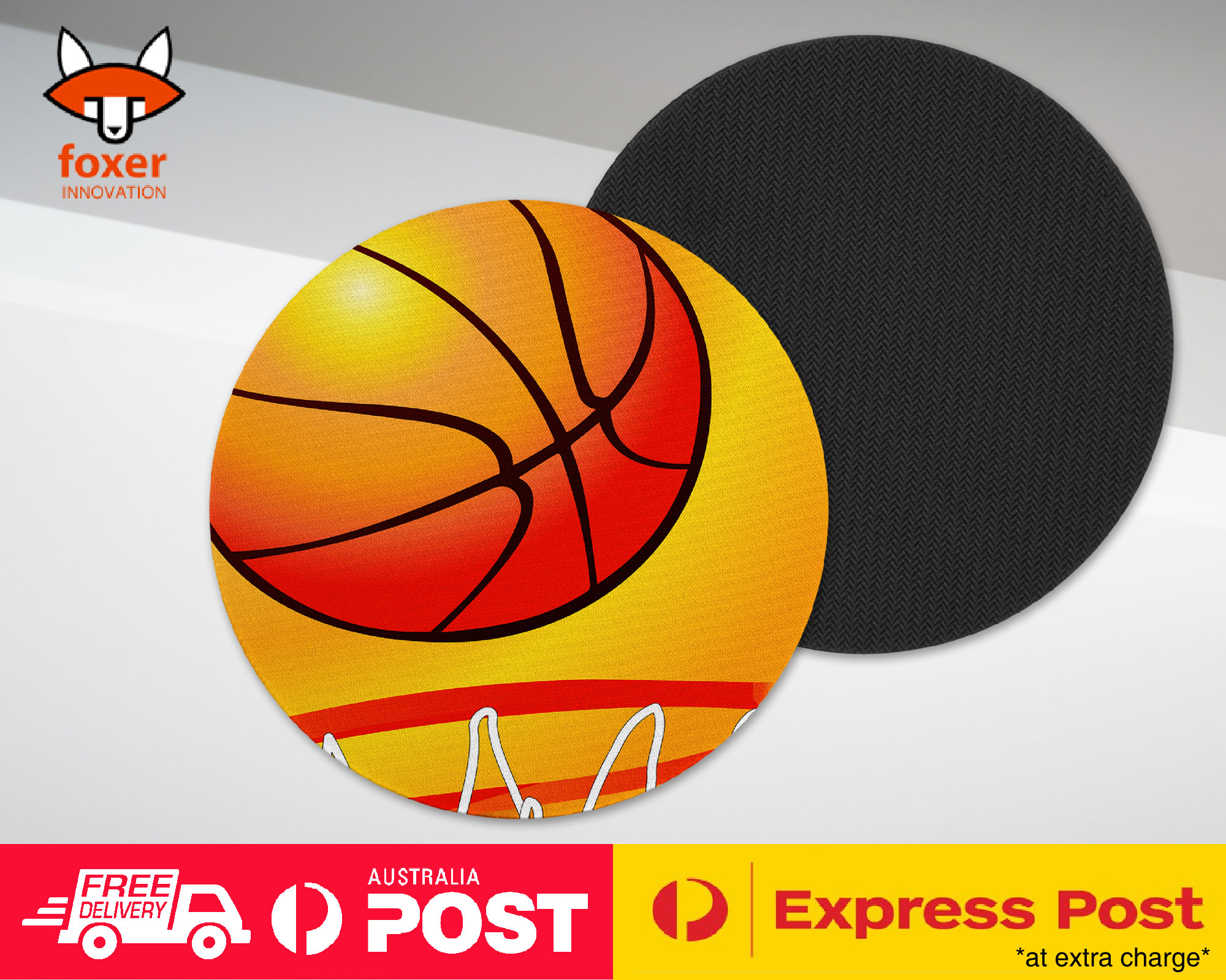 COASTER COFFEE DRINKING MAT|BASKETBALL & BASKETBALL RING 2
