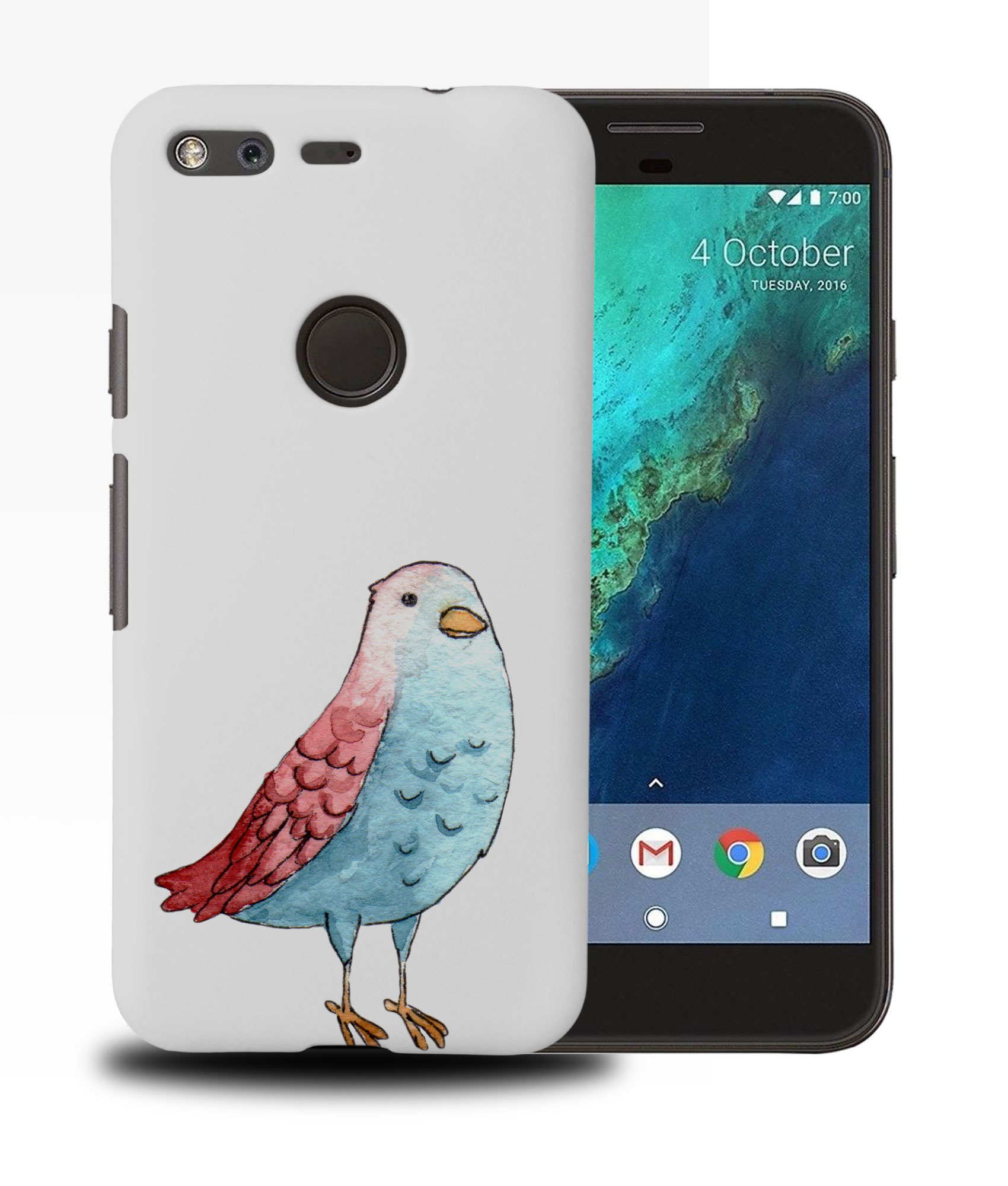 CASE COVER FOR GOOGLE PIXEL|WATERCOLOR BIRD - 第 11/11 張圖片