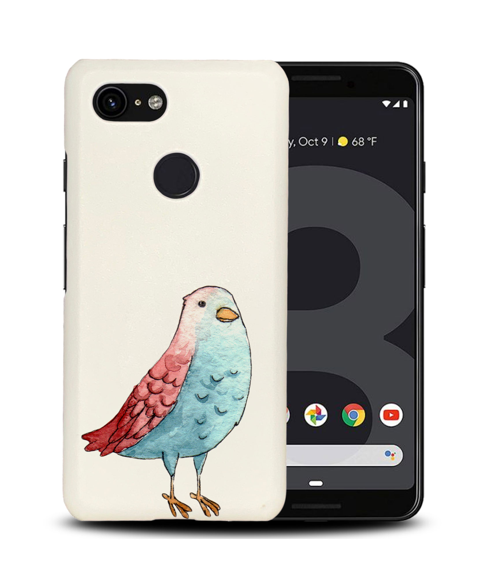 CASE COVER FOR GOOGLE PIXEL|WATERCOLOR BIRD - 第 7/11 張圖片