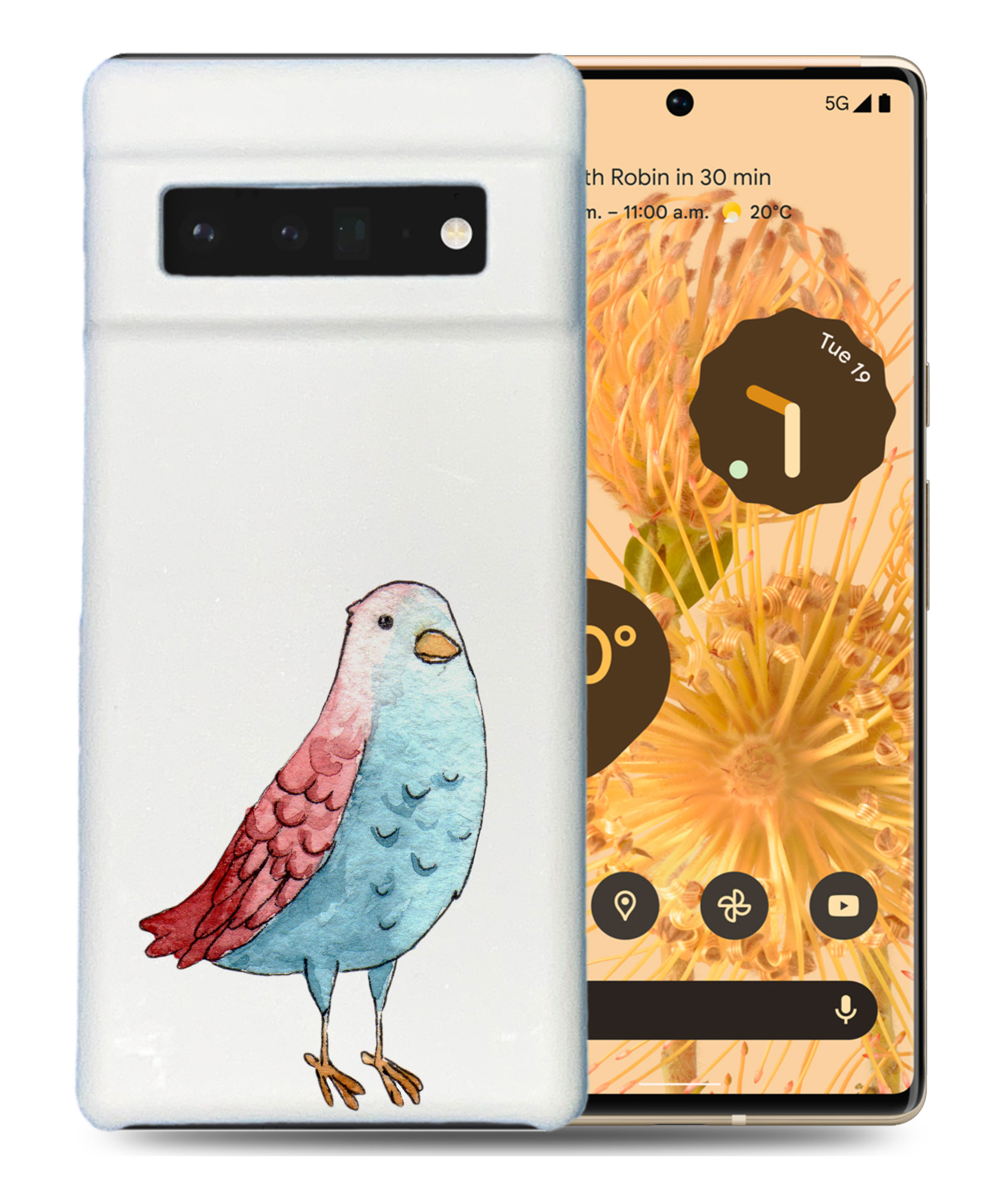 CASE COVER FOR GOOGLE PIXEL|WATERCOLOR BIRD - 第 2/11 張圖片