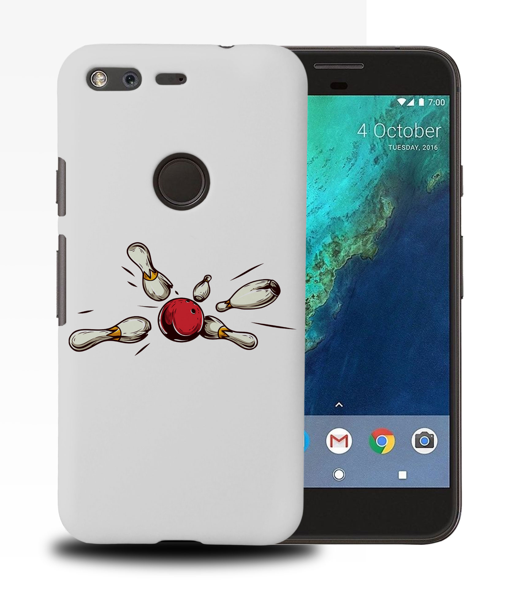CASE COVER FOR GOOGLE PIXEL|BOWLING PINS STRIKE - Picture 11 of 11