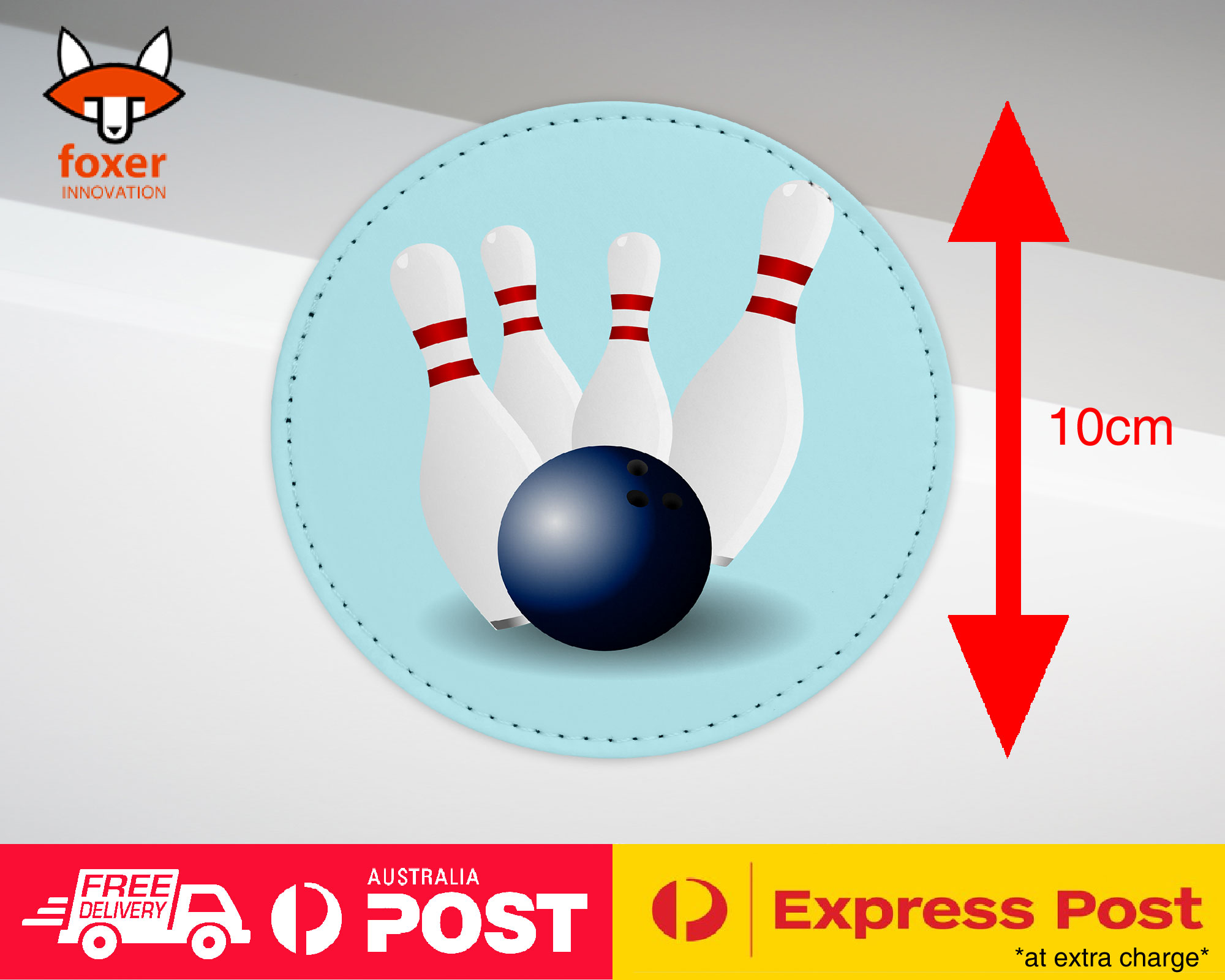 COASTER COFFEE DRINKING MAT|BOWLING 1