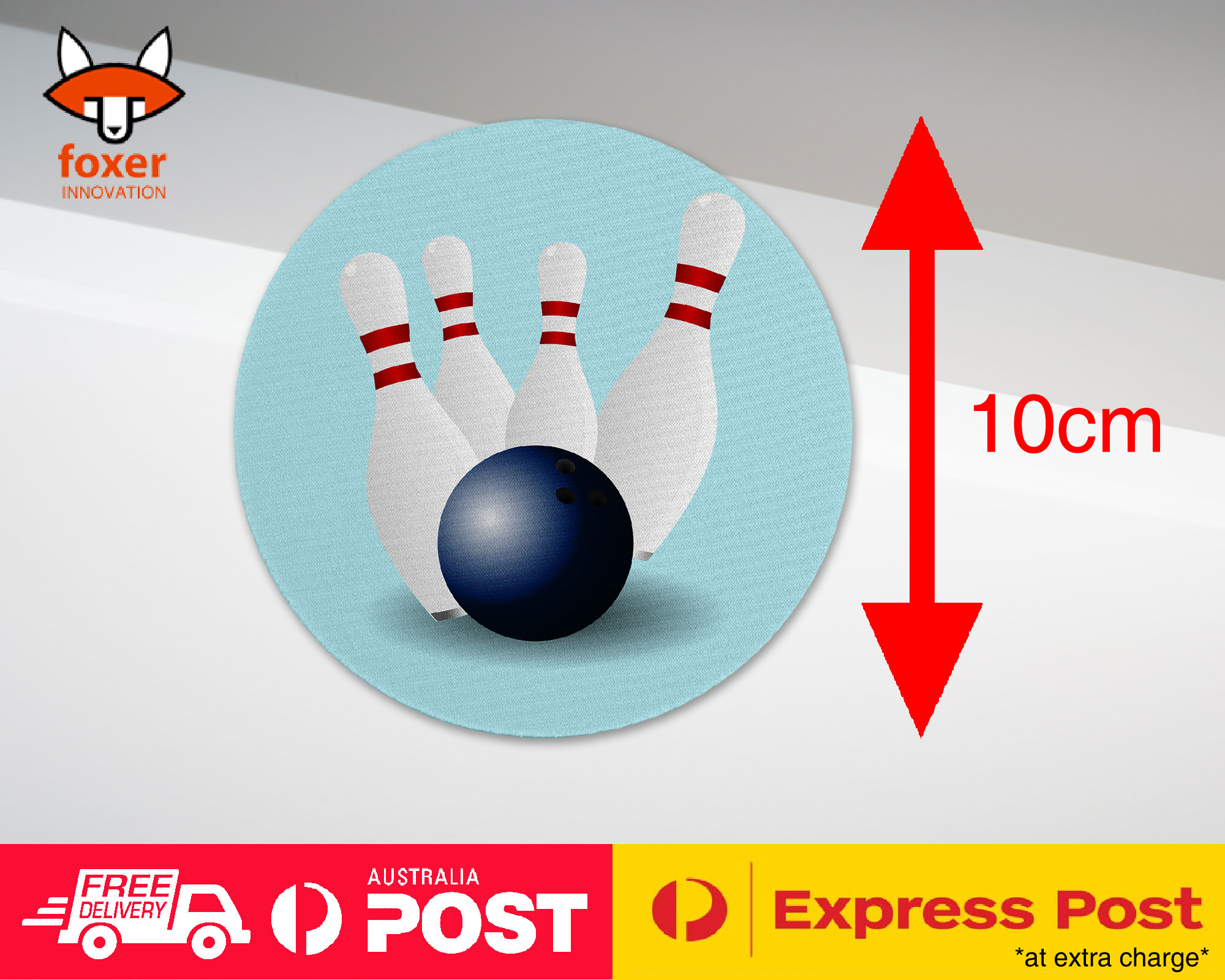 COASTER COFFEE DRINKING MAT|BOWLING 1