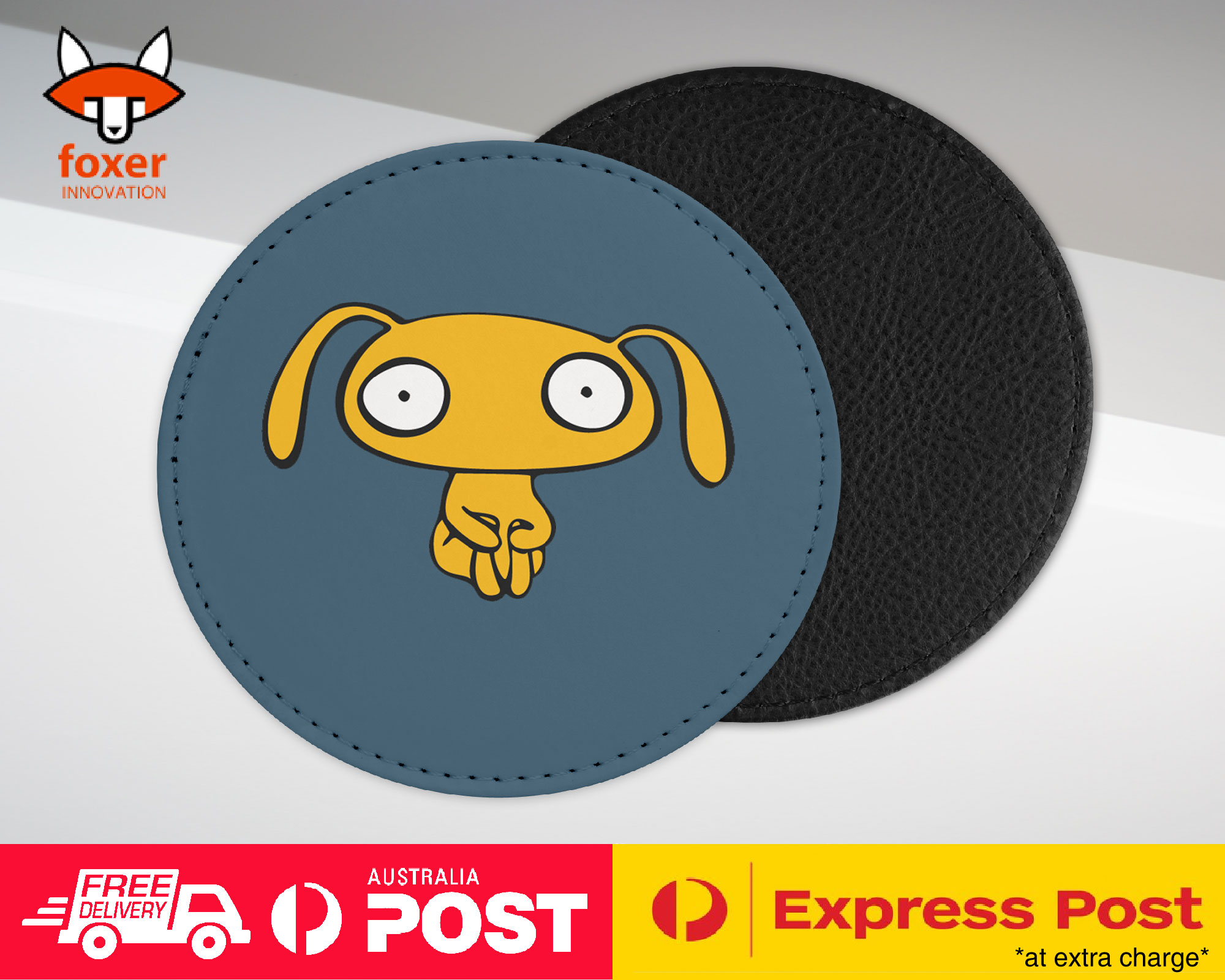 COASTER COFFEE DRINKING MAT|MINIMALIST BUNNY RABBITS 3